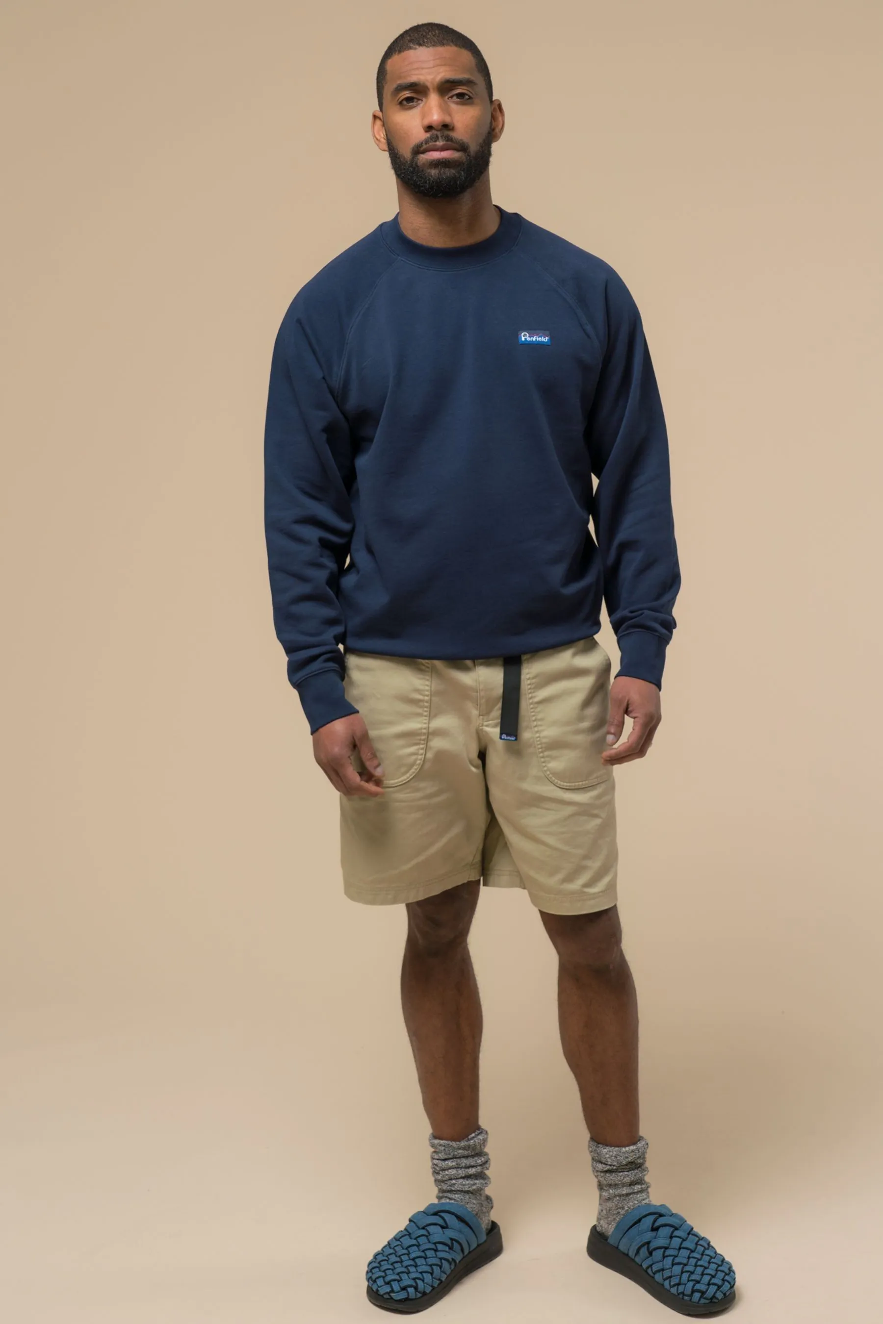 Penfield Uomo - Felpa comoda con logo originale    