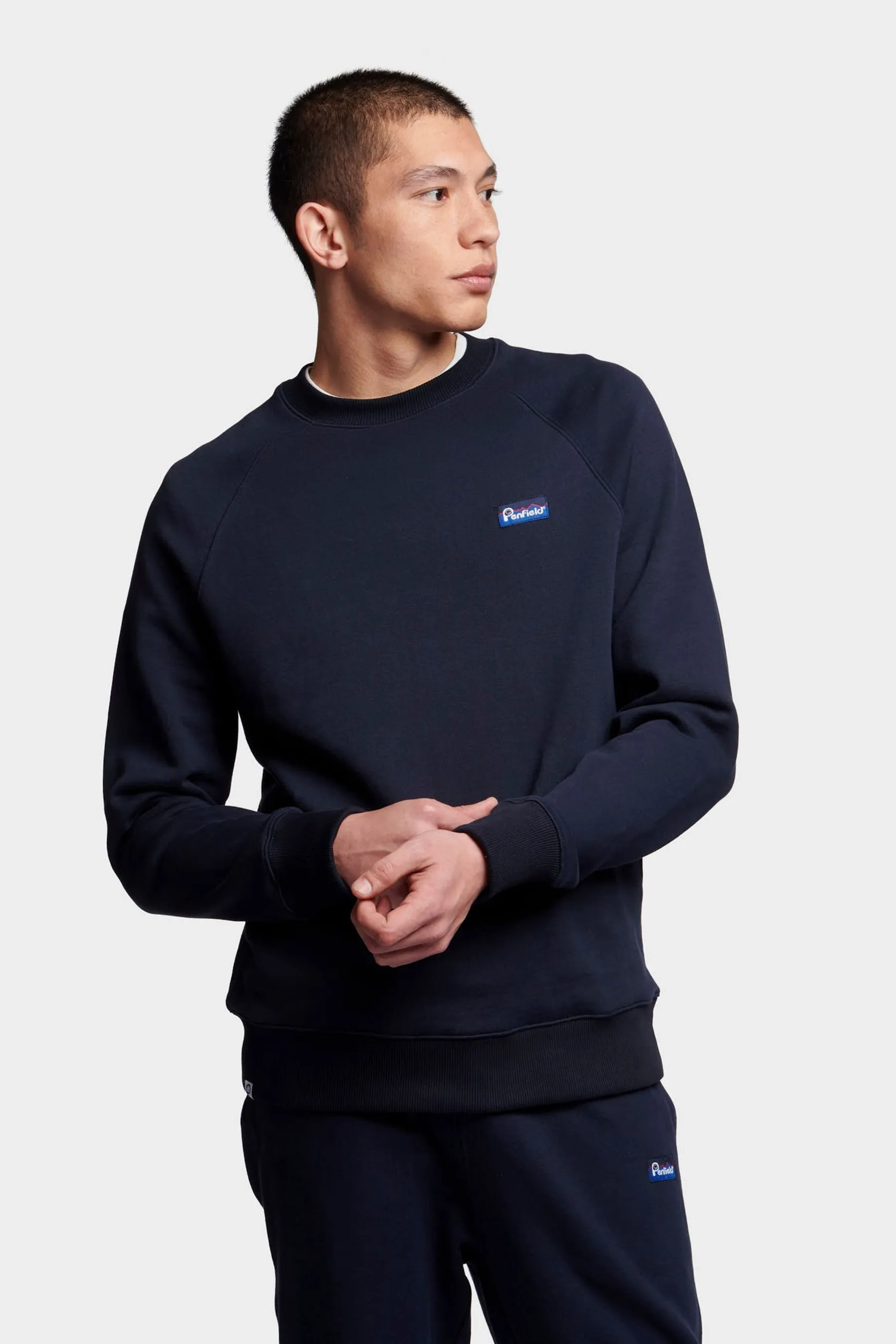 Penfield Uomo - Felpa comoda con logo originale    