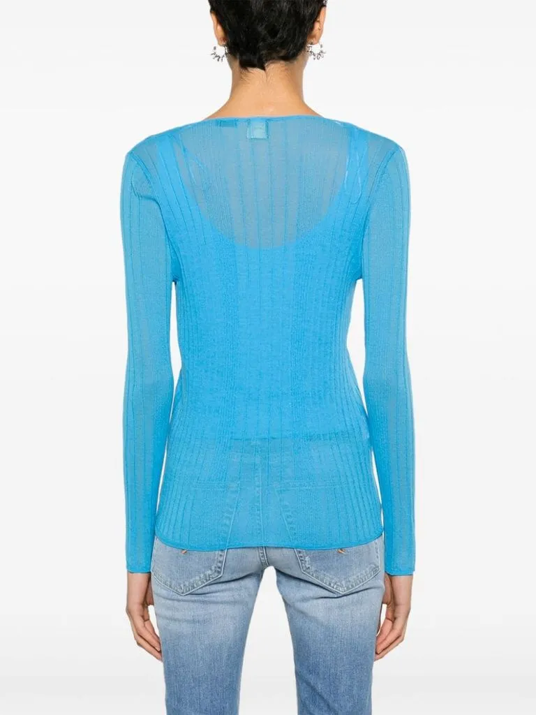 pinko Cardigan effetto plissé