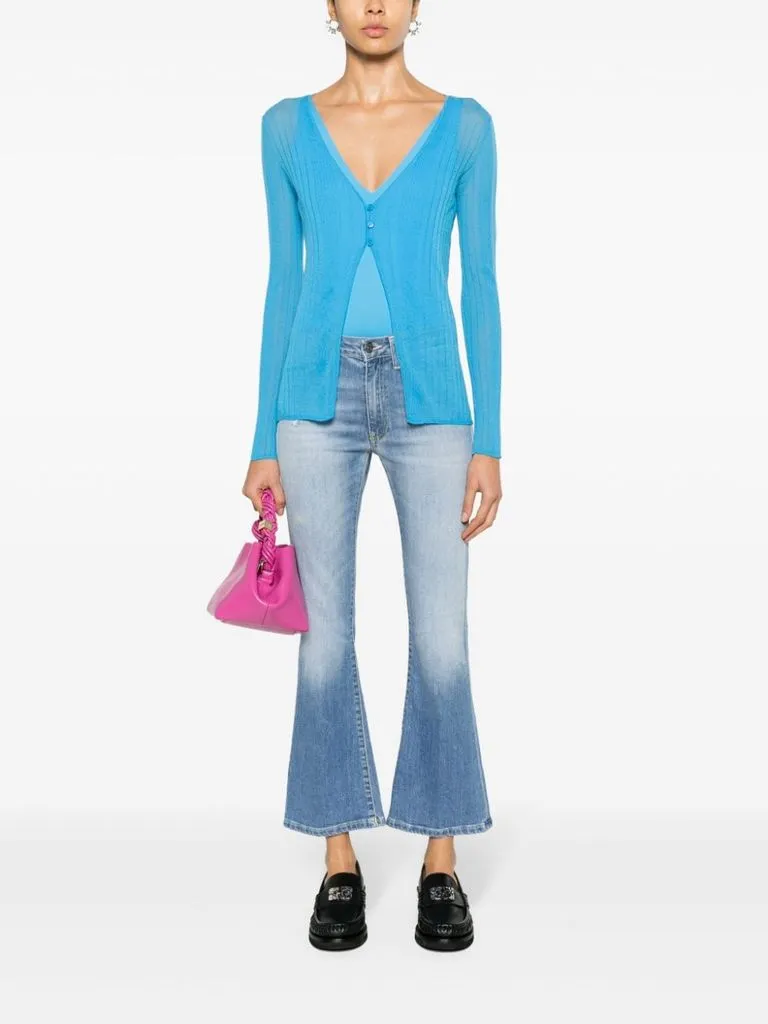 pinko Cardigan effetto plissé