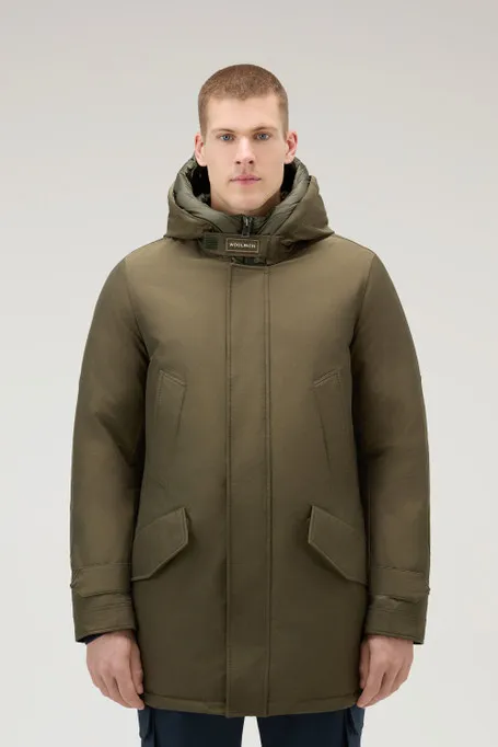 Polar Parka in Ramar Cloth con collo alto                                                                                       