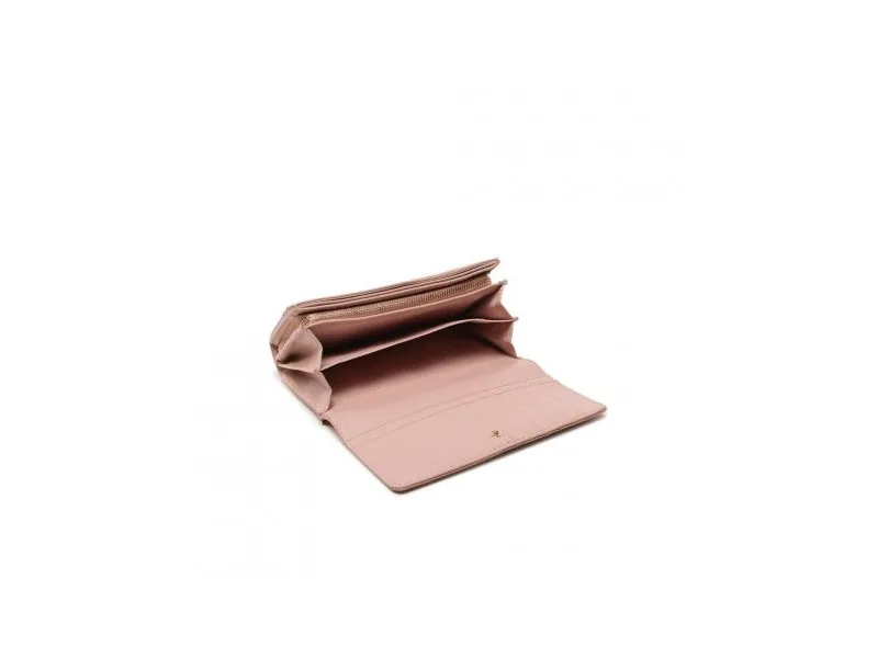 Portafoglio con patta AA3278 Cameo rose-41310