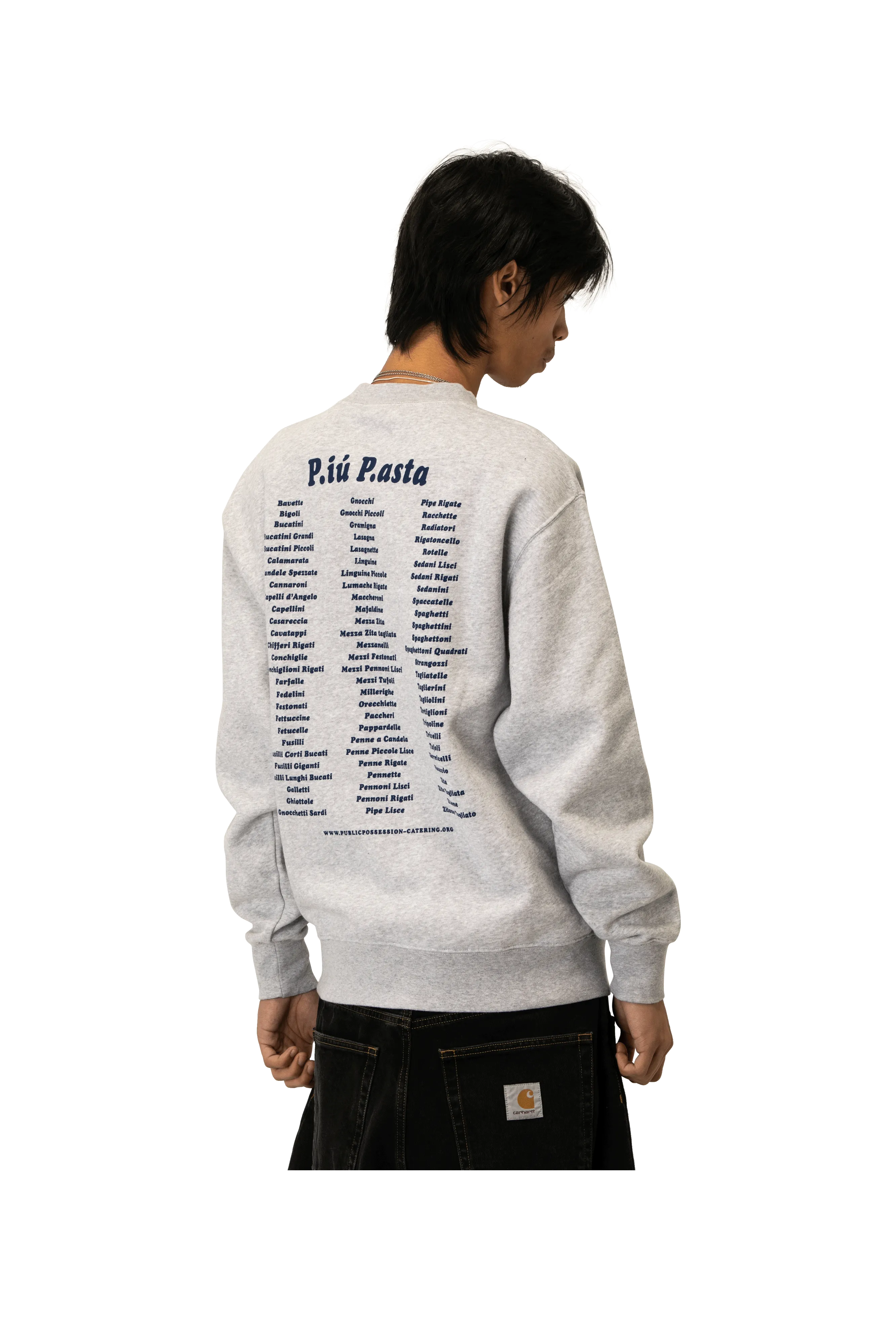 P.Piu Pasta Crewneck