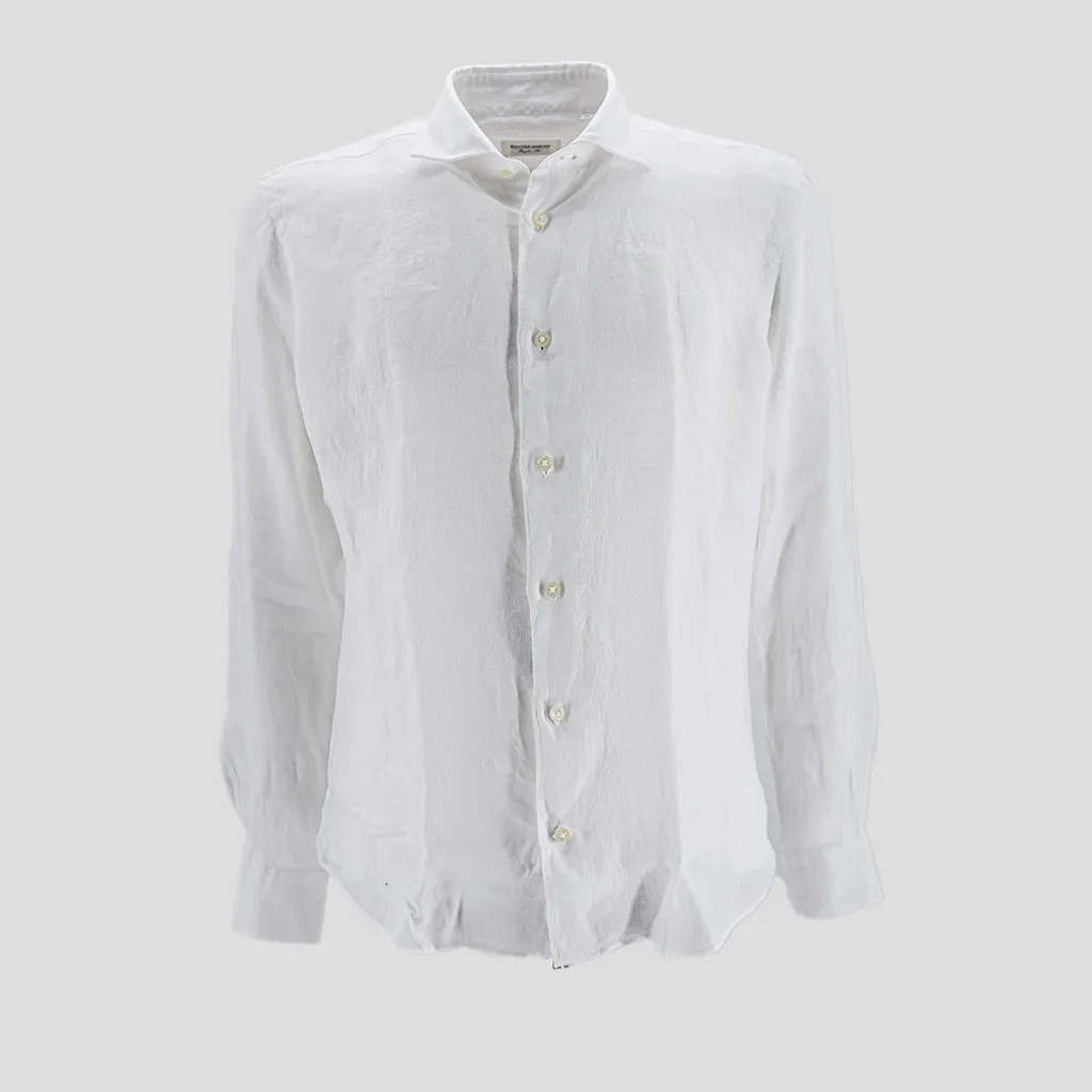 Pure Linen Shirt / White