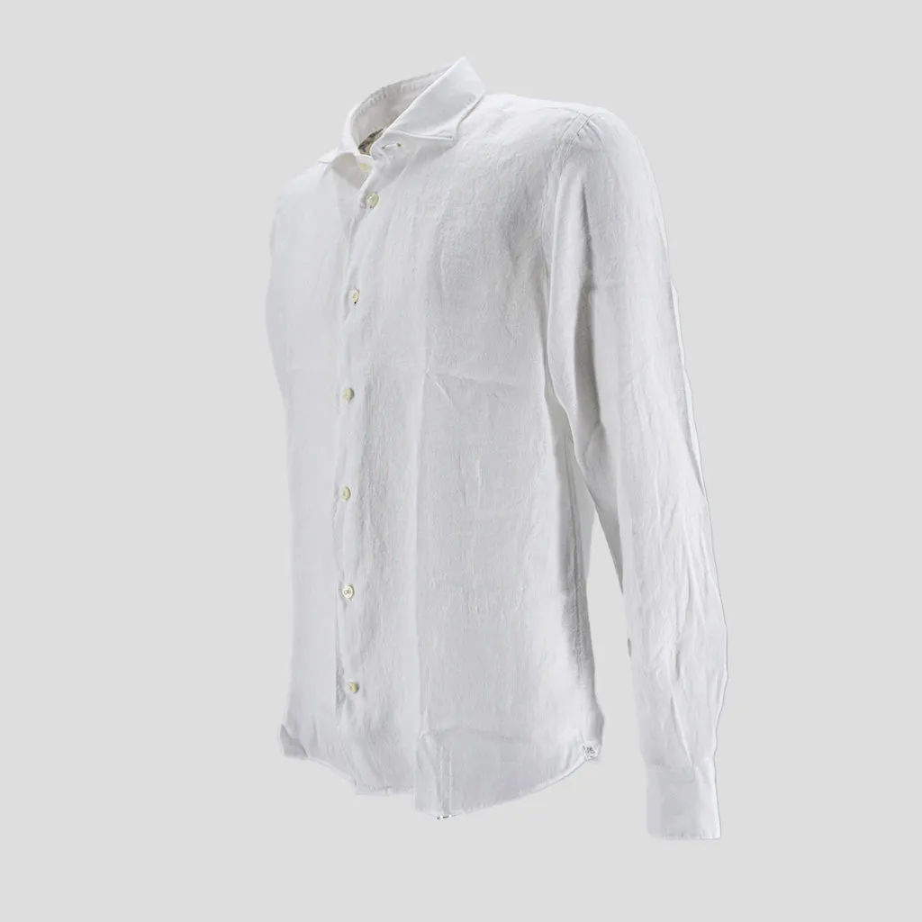Pure Linen Shirt / White
