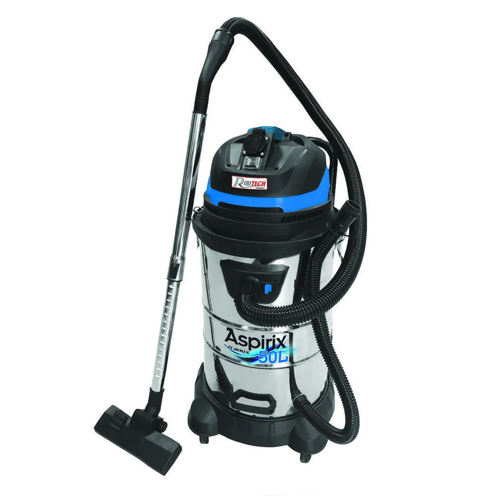 Ribitech PRASP51LPE - Aspirasolidi e liquidi 50L presa 1200W
