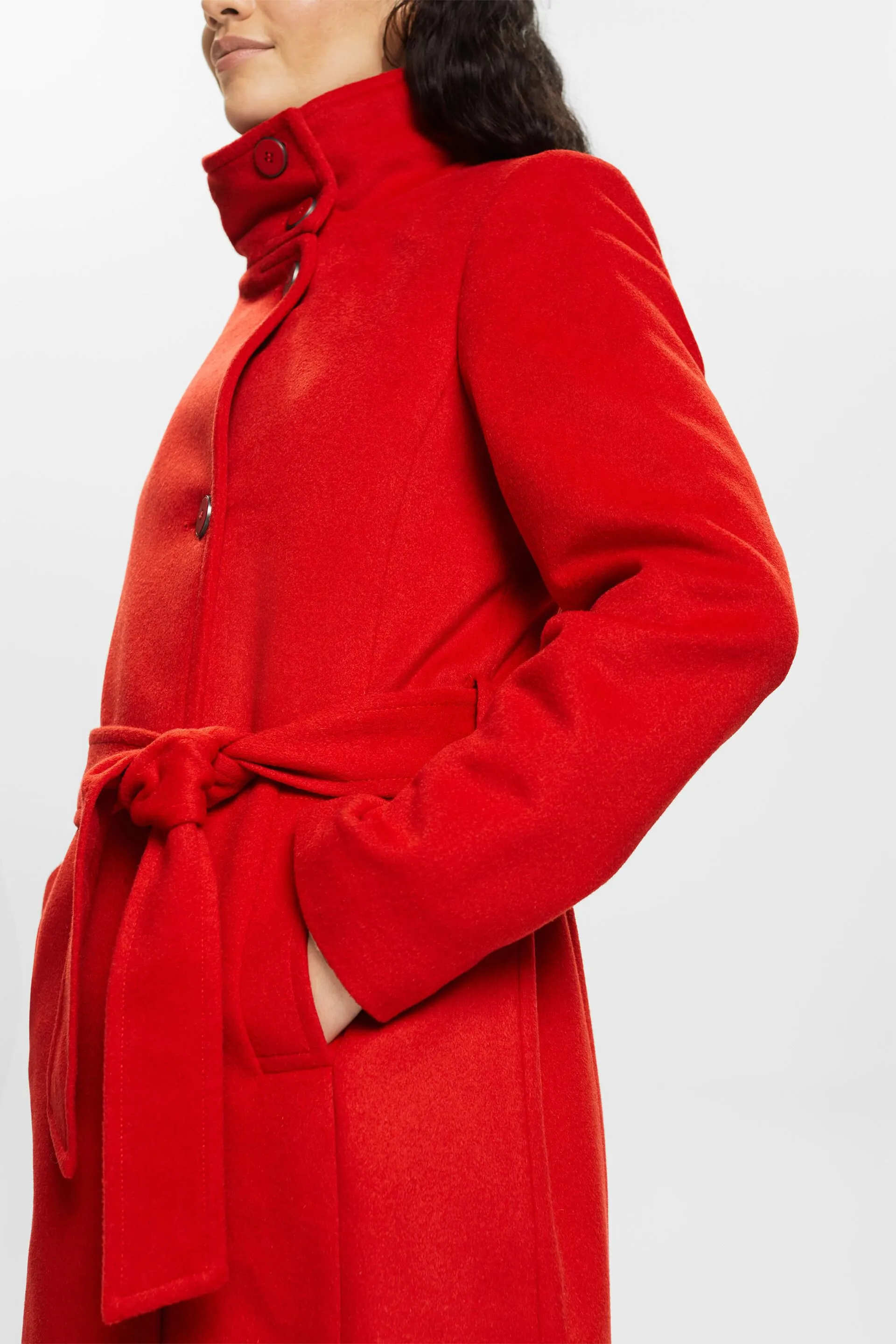 Riciclato: cappotto in misto lana con cachemire