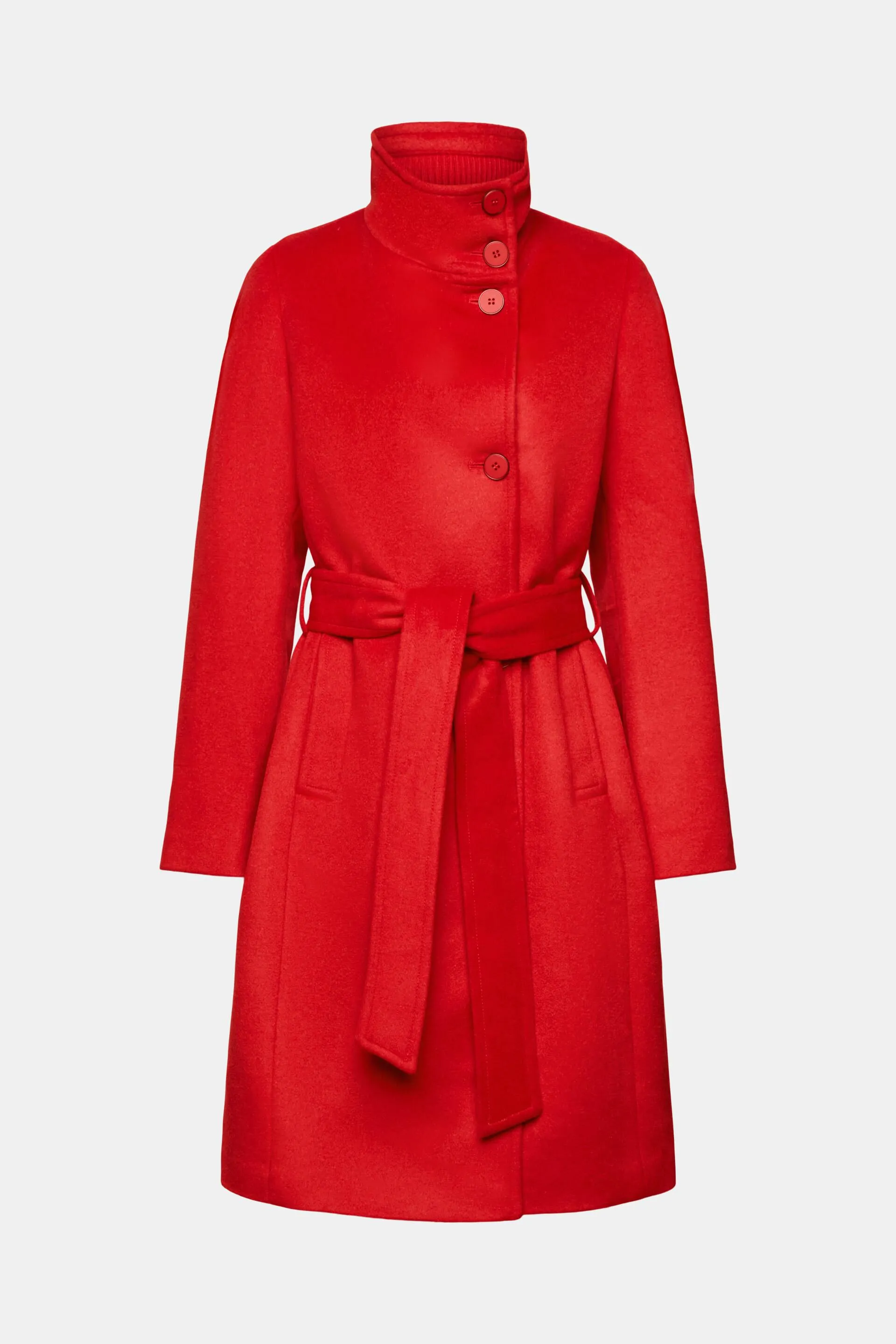 Riciclato: cappotto in misto lana con cachemire