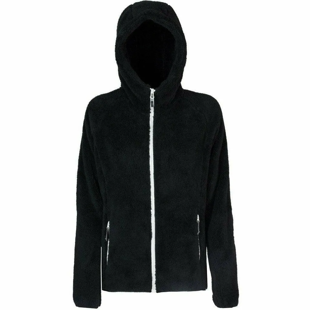 Rock Experience Oldy Woman Fleece Caviar - Pile Peloso Donna
