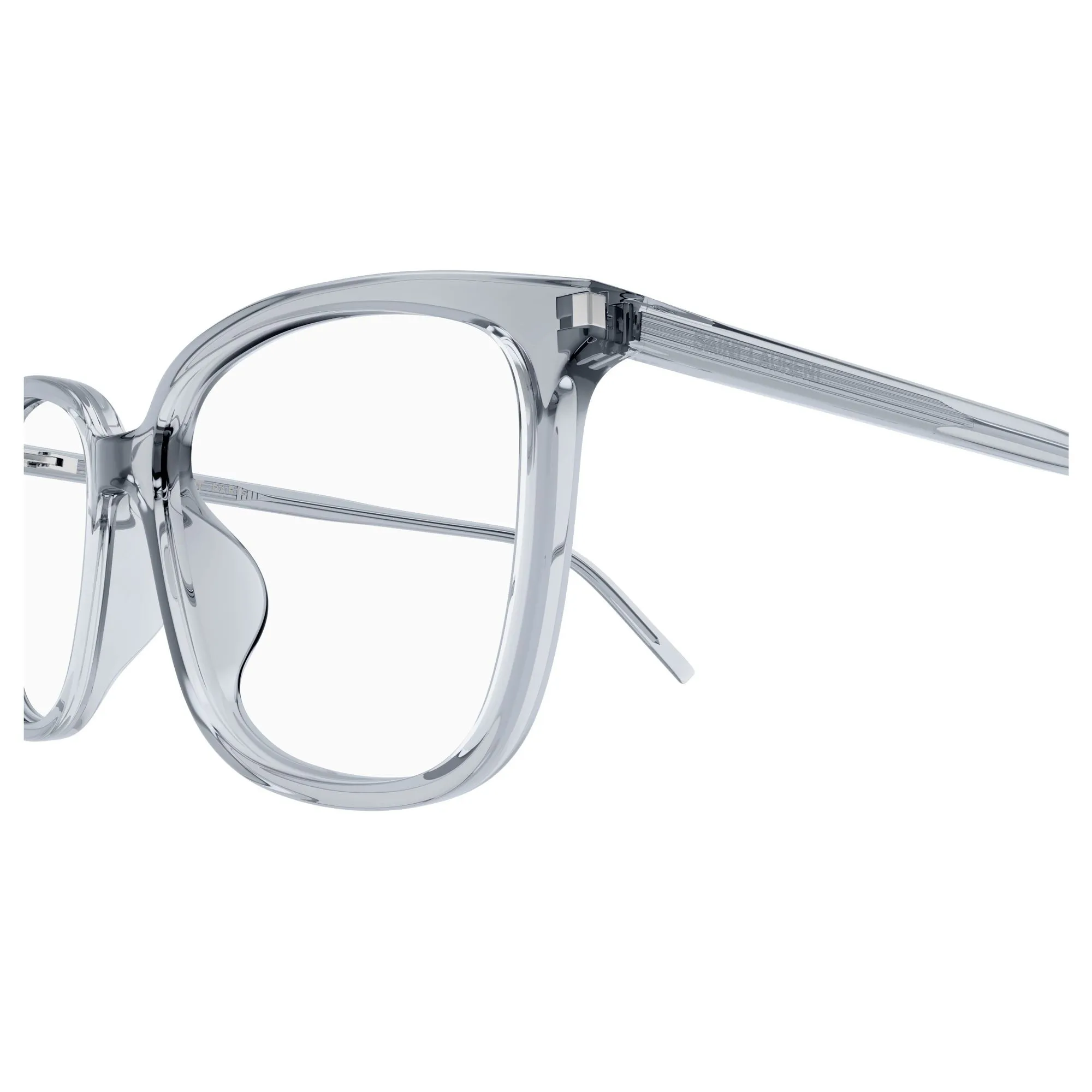   Saint Laurent SL 453/F - 002 Grigio | Occhiale Da Vista Donna 