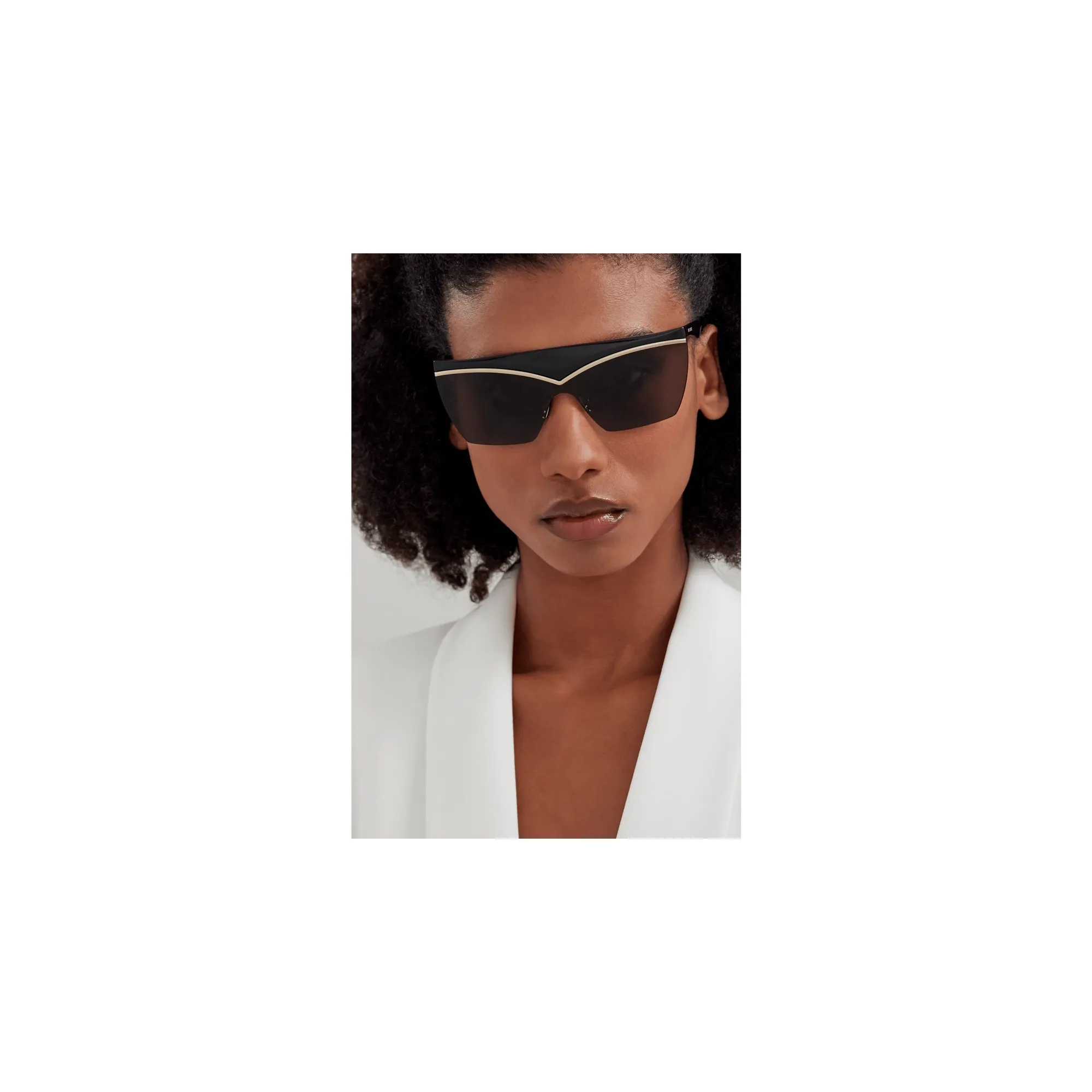   Saint Laurent SL 614 MASK - 001 Nero | Occhiale Da Sole Donna 