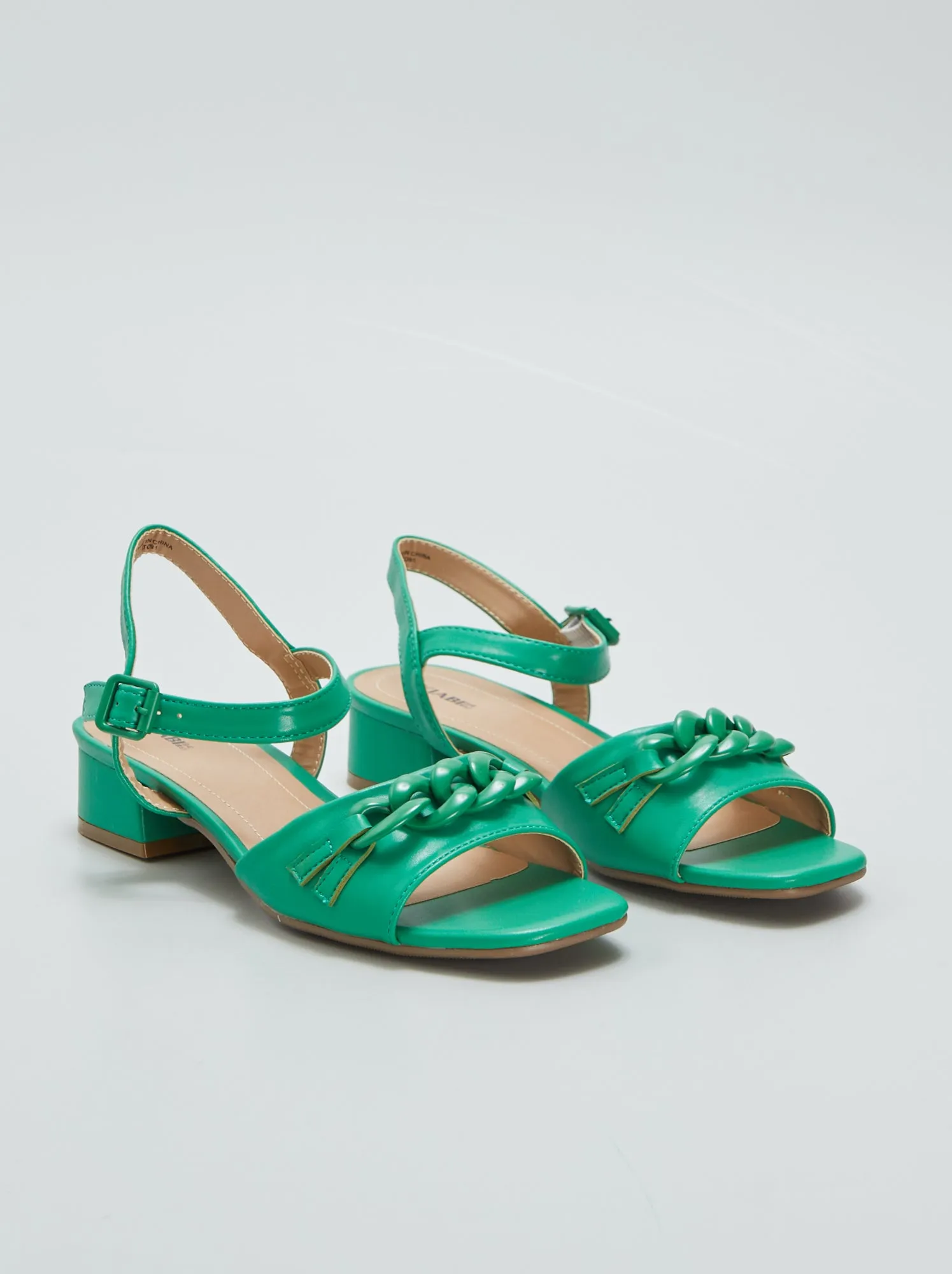 Sandali con tacco - VERDE