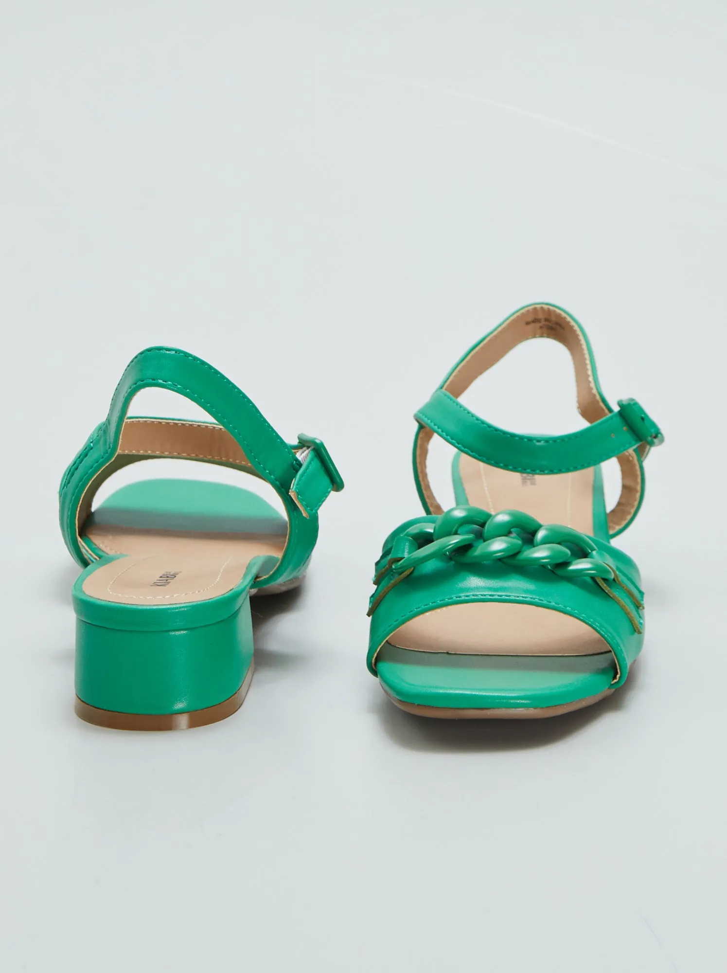 Sandali con tacco - VERDE