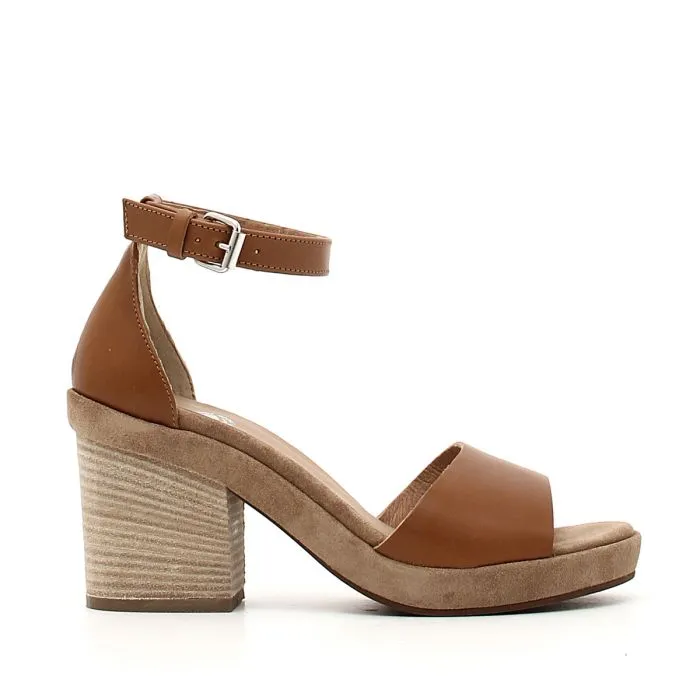 SANDALO DONNA PAPAYA CUOIO F605A CUOIO CUOIO