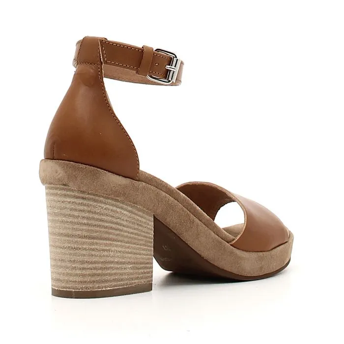 SANDALO DONNA PAPAYA CUOIO F605A CUOIO CUOIO