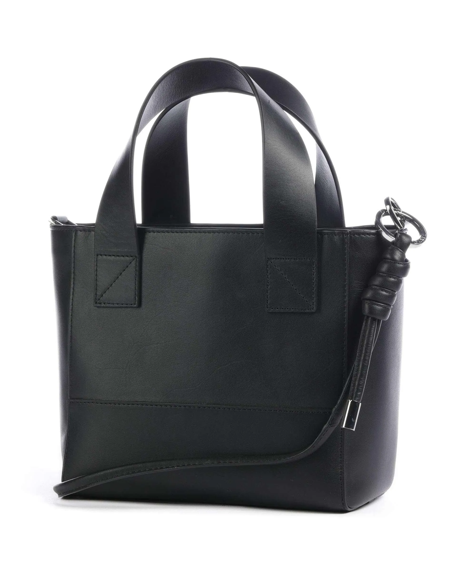  Sandqvist Leather Classics Cecilia Borsa a mano pelle a grana fine nero  