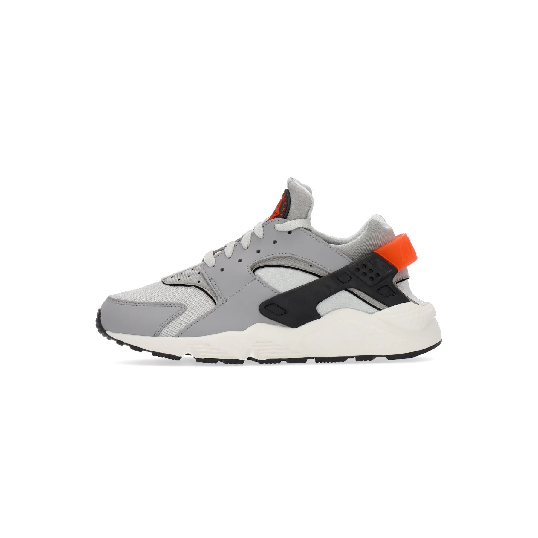 Scarpa Bassa Uomo Air Huarache Grey Fog/team Orange/sail/lt Smoke Grey