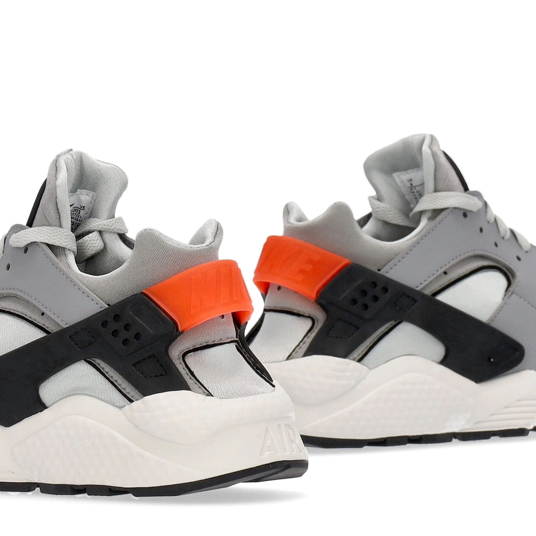 Scarpa Bassa Uomo Air Huarache Grey Fog/team Orange/sail/lt Smoke Grey