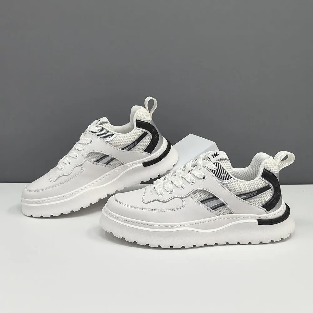 Scarpe da ginnastica casual traspiranti alla moda patchwork da uomo