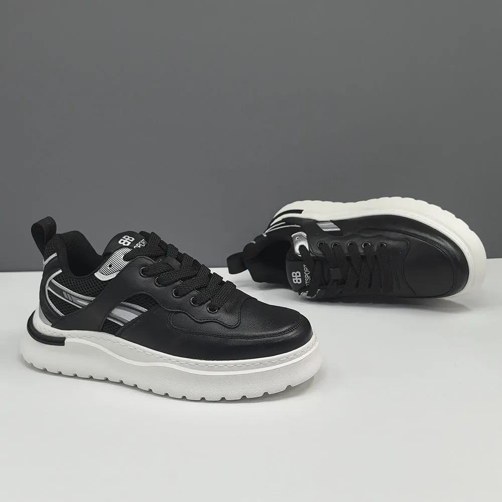 Scarpe da ginnastica casual traspiranti alla moda patchwork da uomo