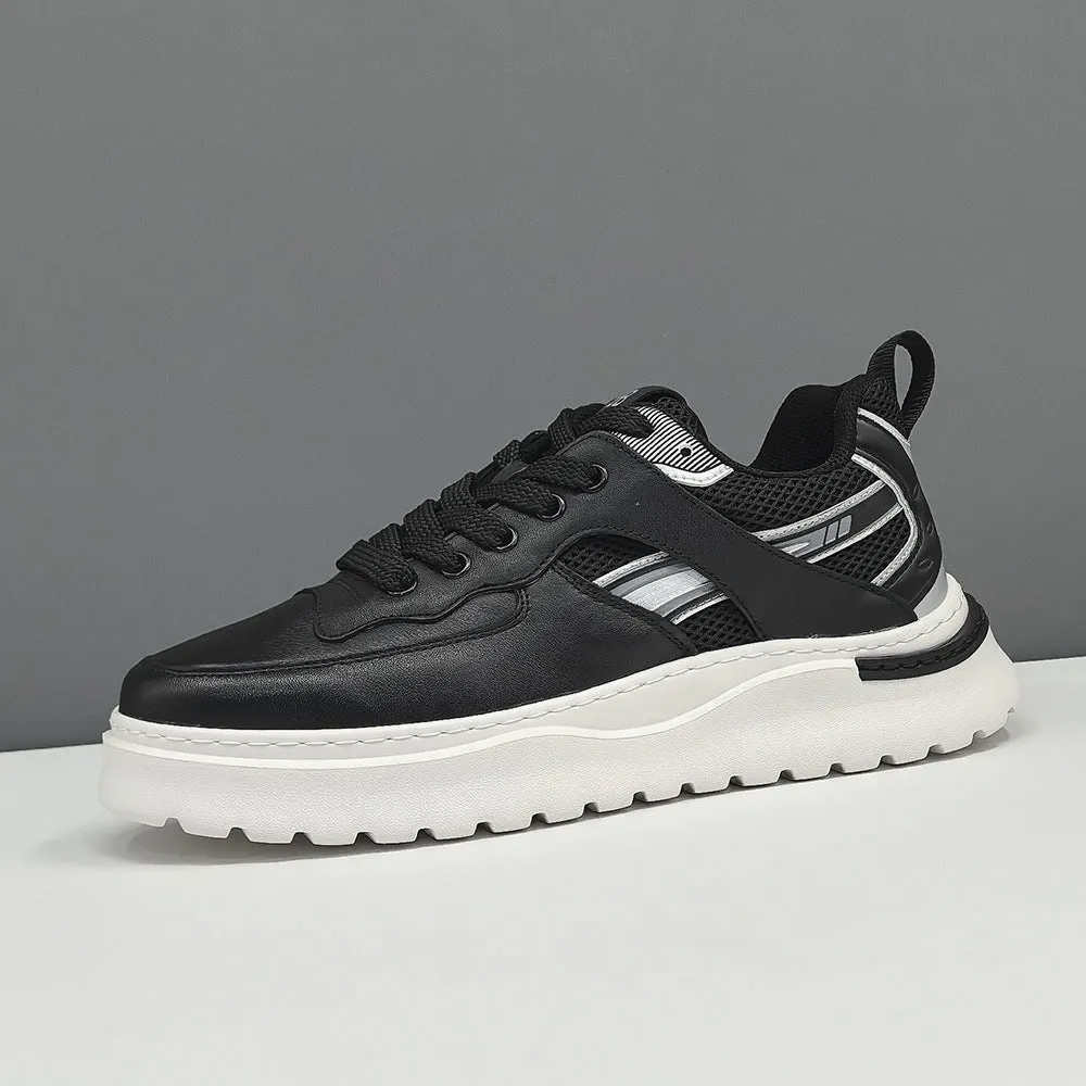 Scarpe da ginnastica casual traspiranti alla moda patchwork da uomo