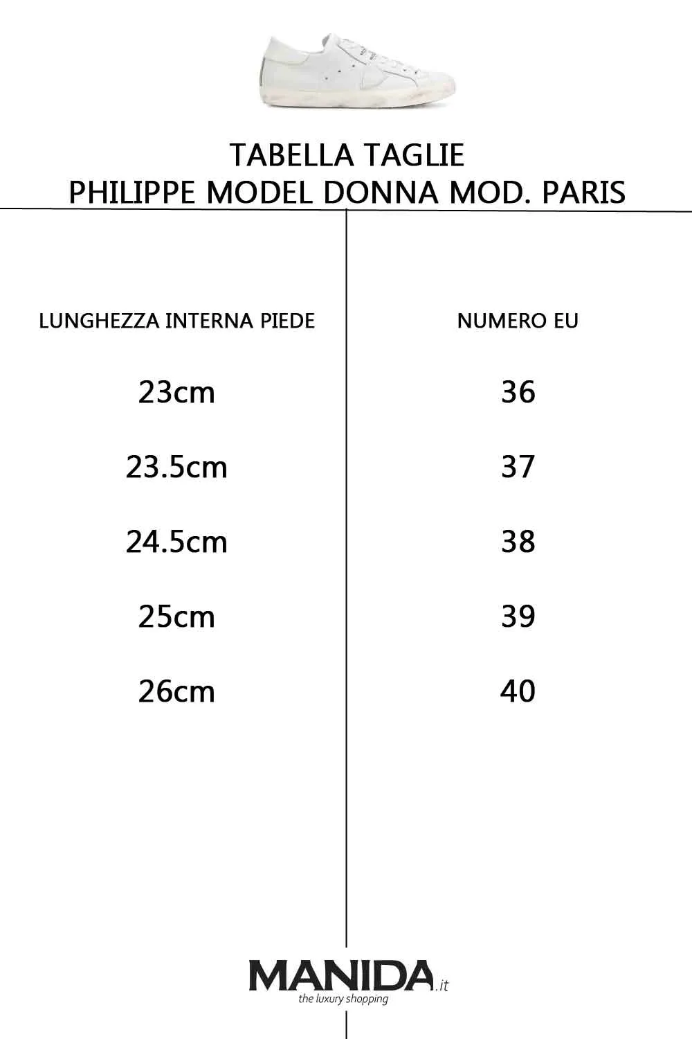 Scarpe Paris X - PHILIPPE MODEL