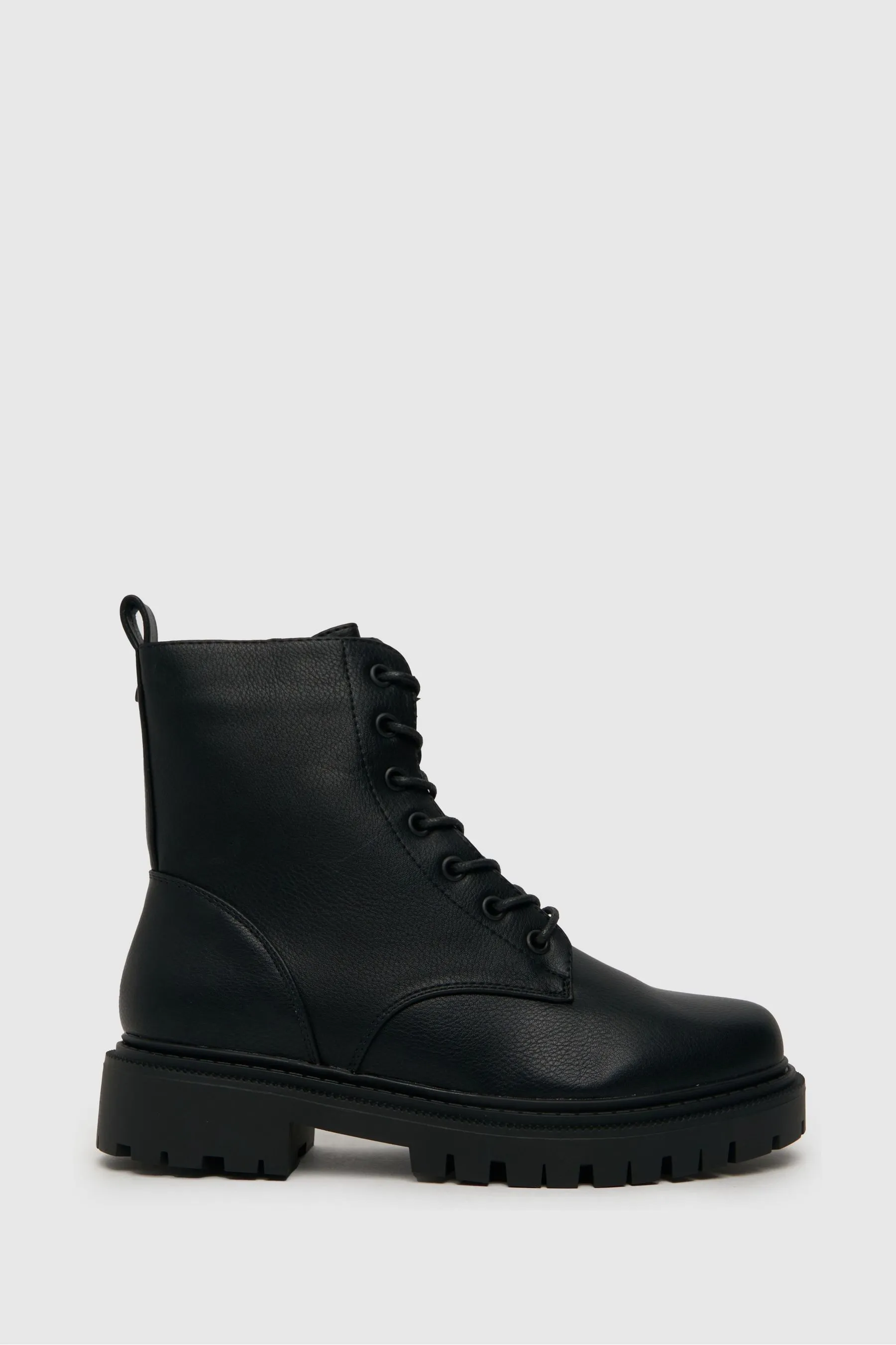 Schuh Alexandra - Nero spessa Pizzo - Stivali