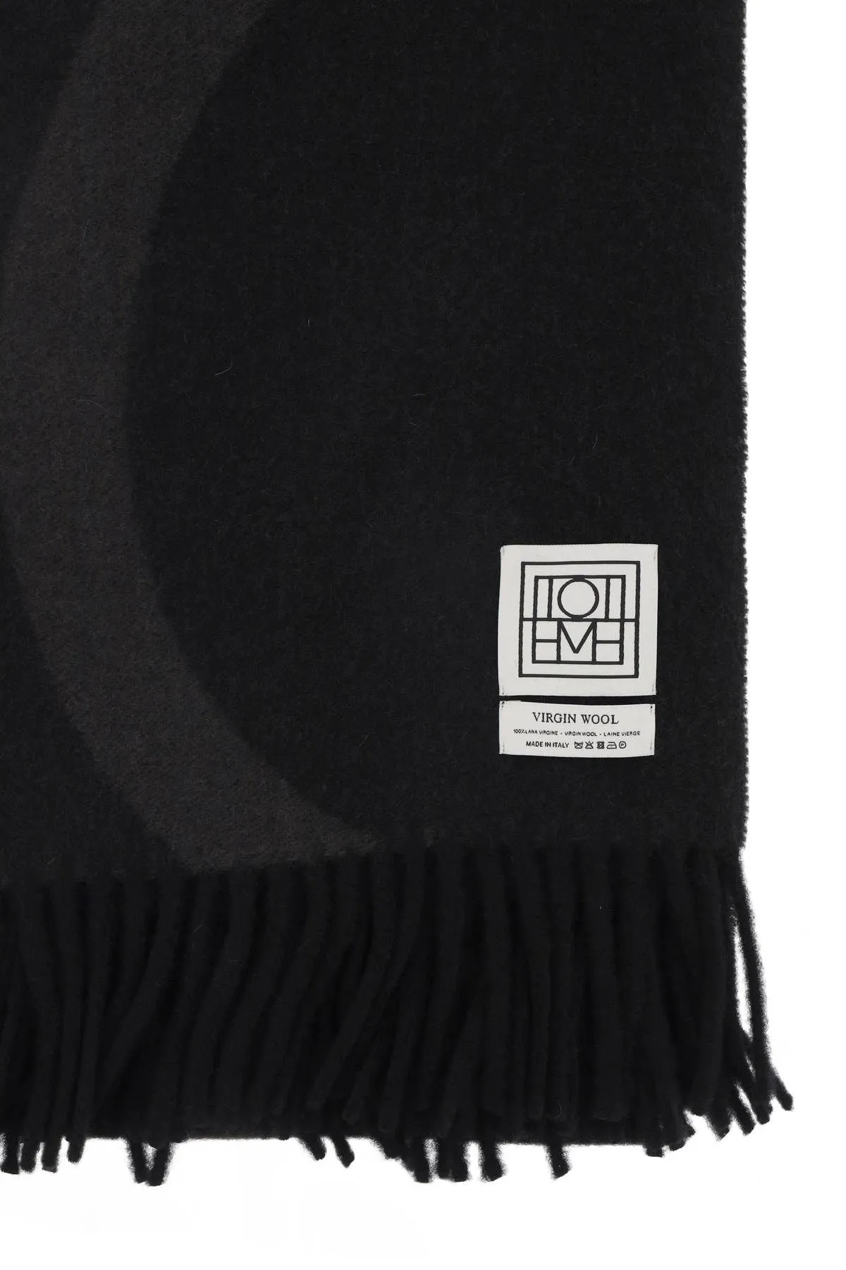Sciarpa monogram in lana jacquard