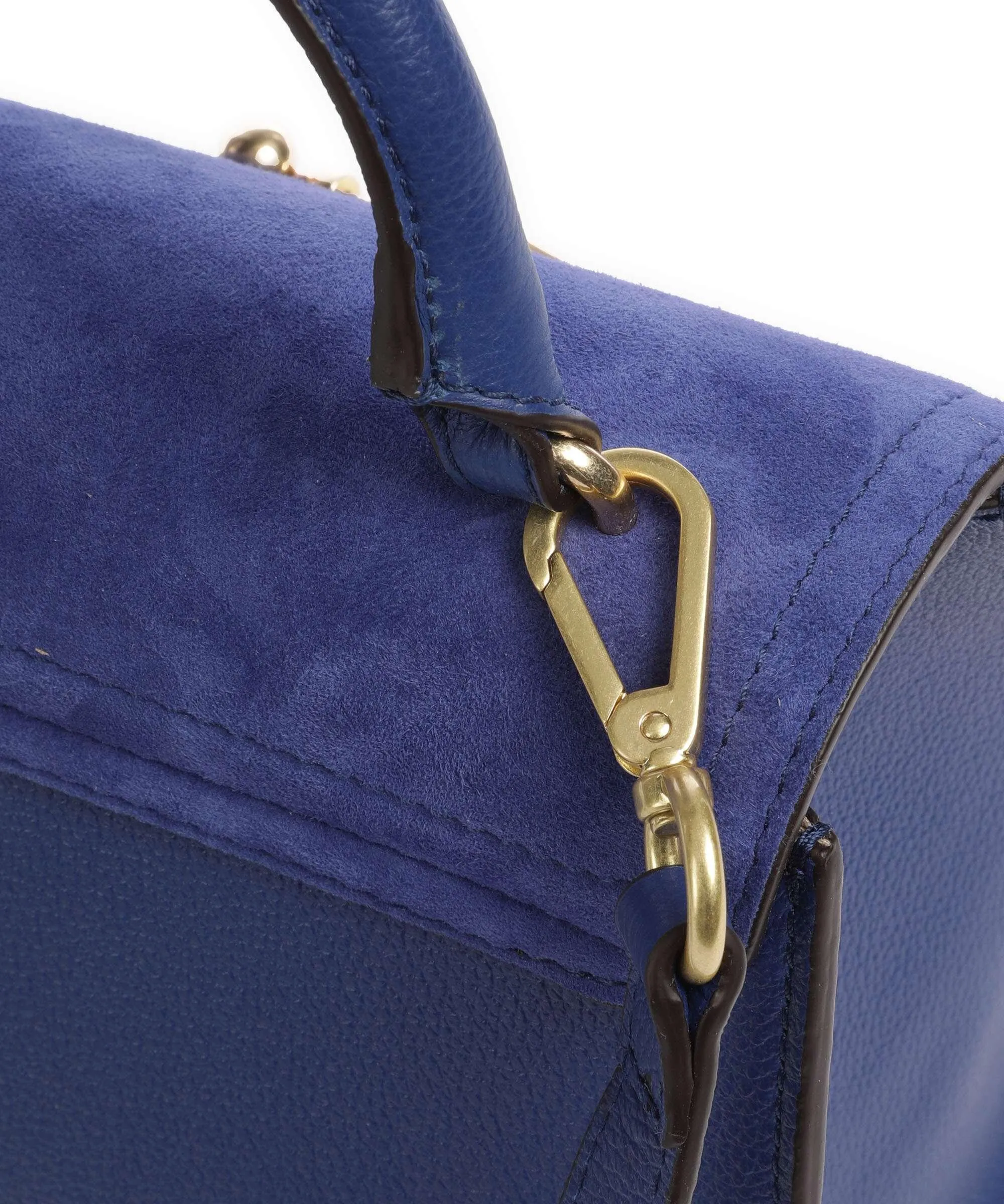  See by Chloé Joan Borsa a mano pelle di vacchetta finemente grana, pelle bovina ruvida blu  