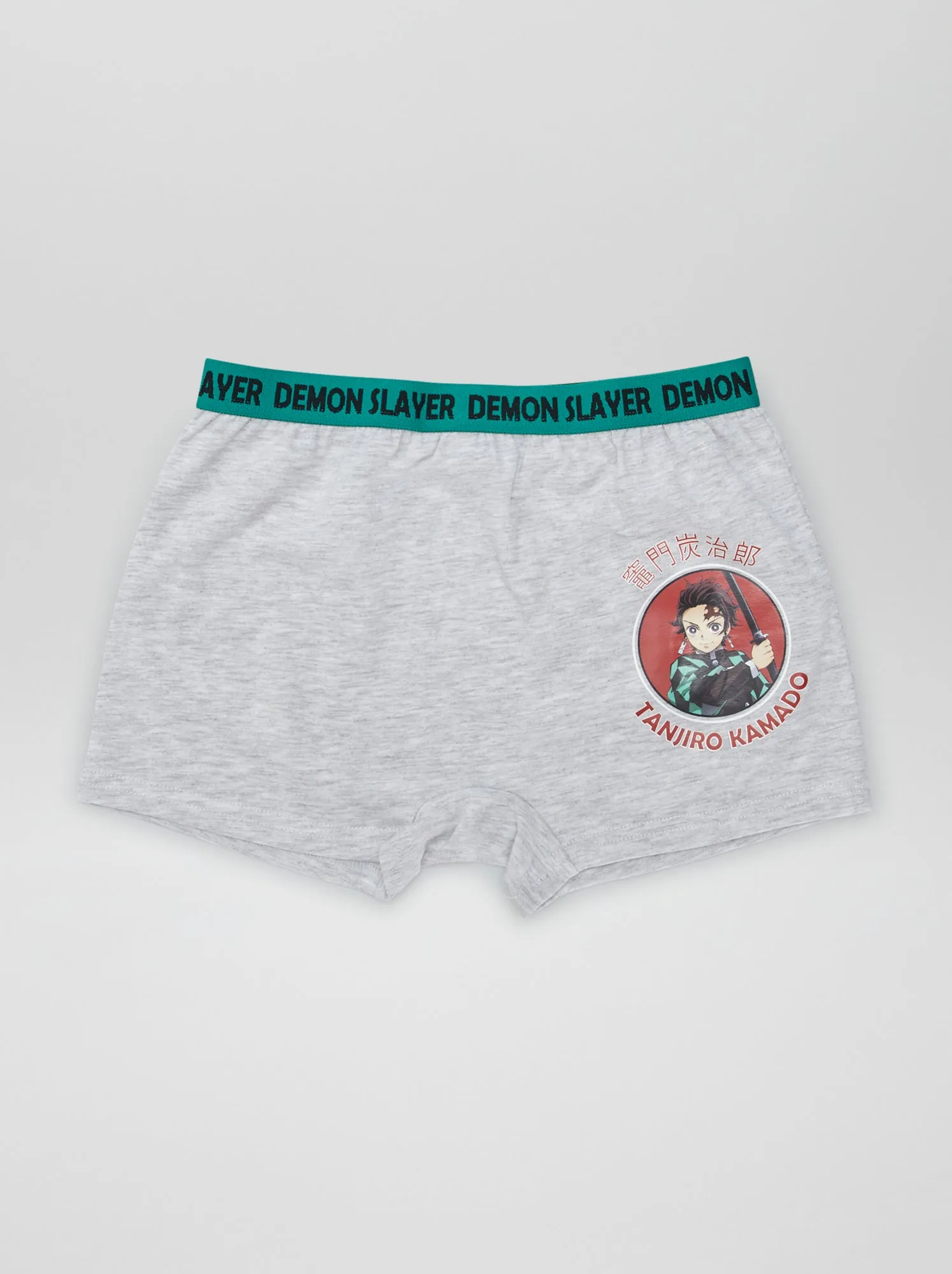 Set di 2 boxer 'Demon Slayer' - GRIGIO