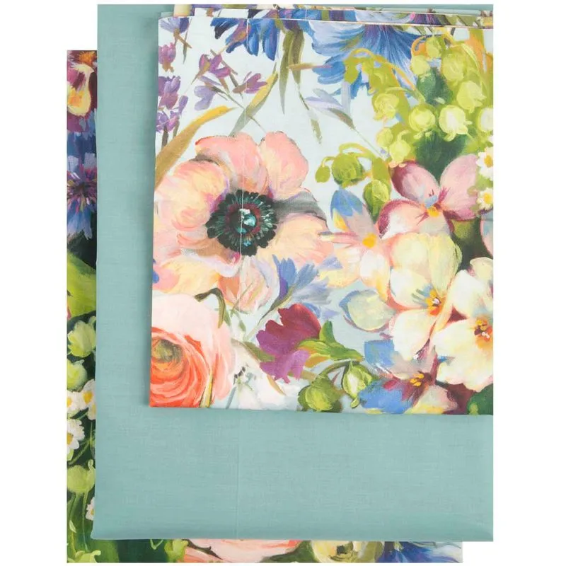 Set di lenzuola Bouquet di Campo 270x290 