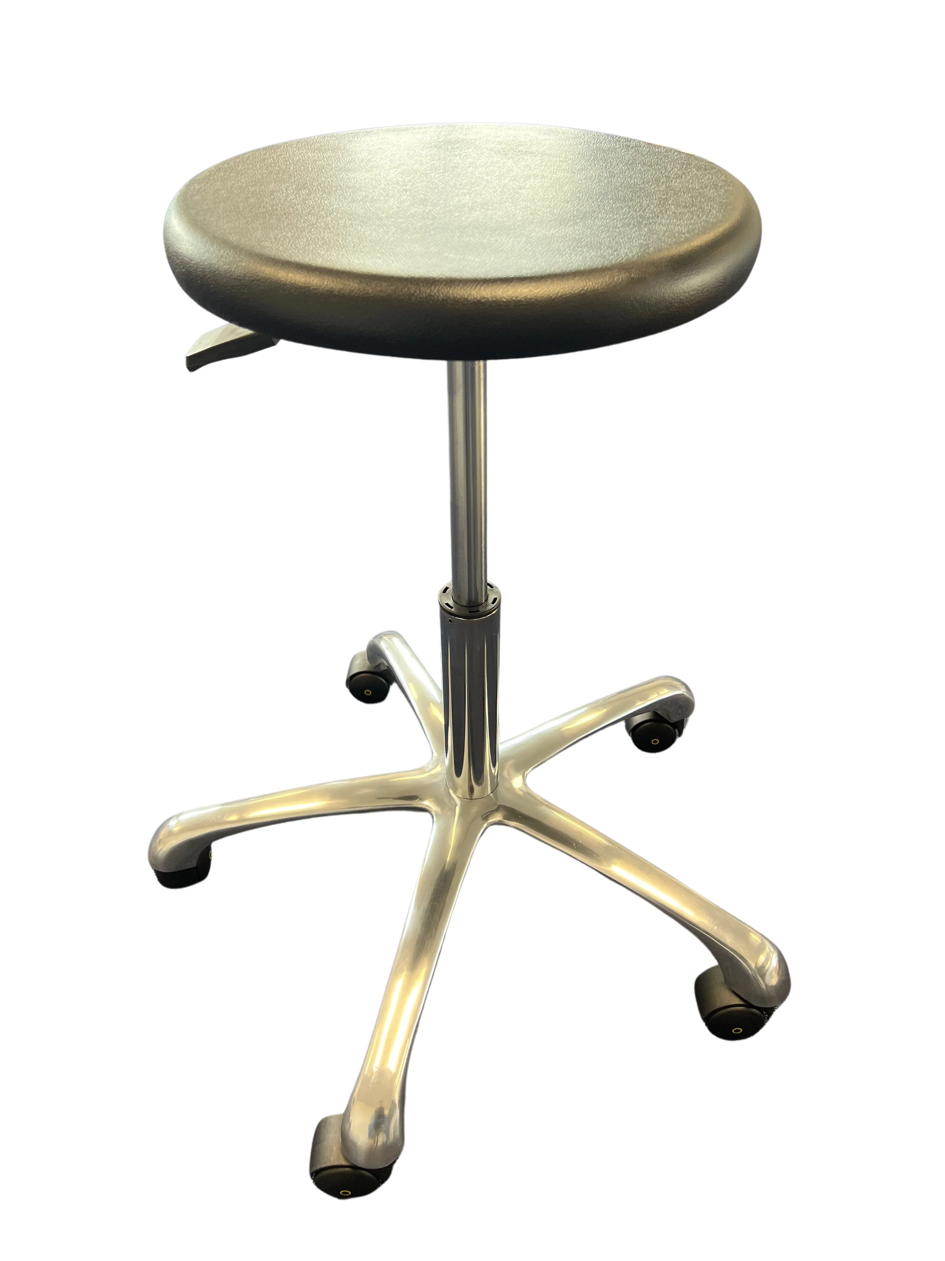 Sgabello RS PRO, in Plastica altezza regolabile con ruote