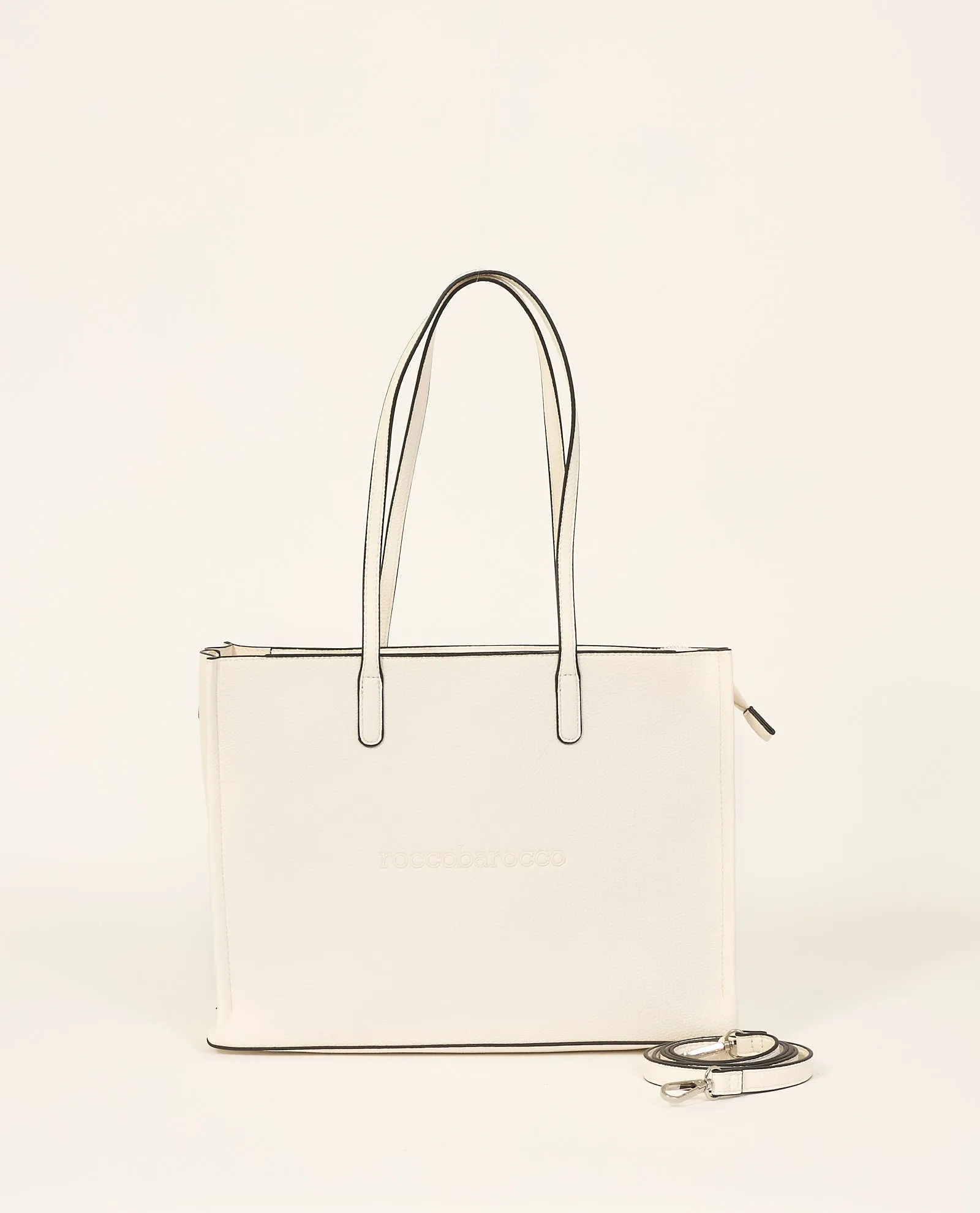 Shopping bag Roccobarocco con tracolla e logo