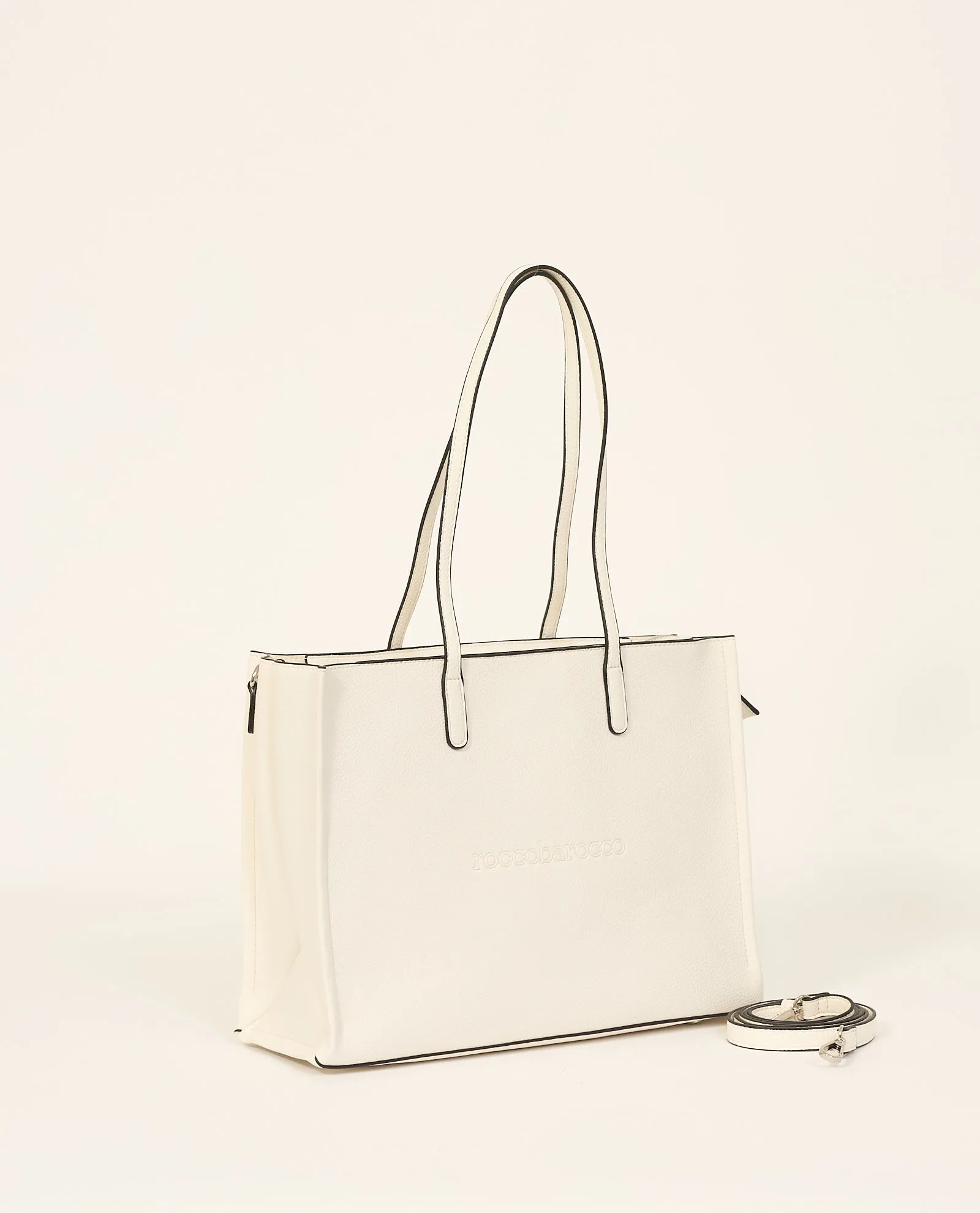 Shopping bag Roccobarocco con tracolla e logo