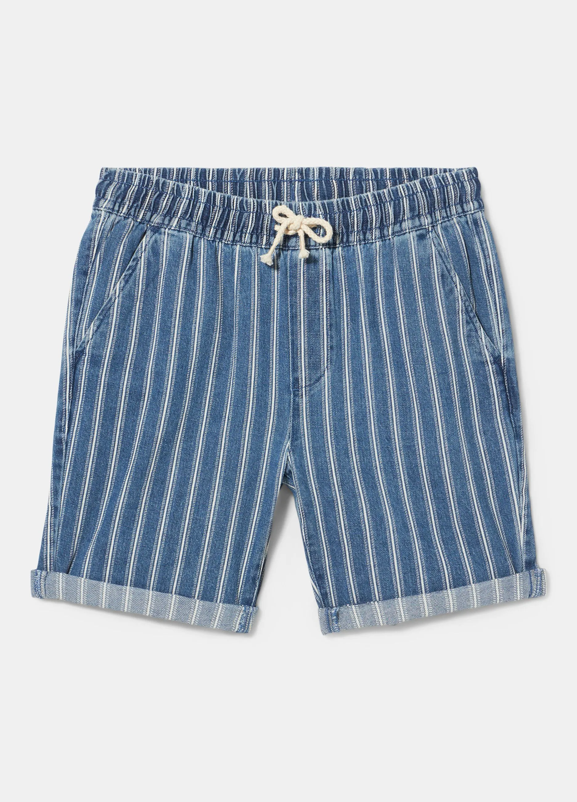 Shorts in denim leggero ragazzo