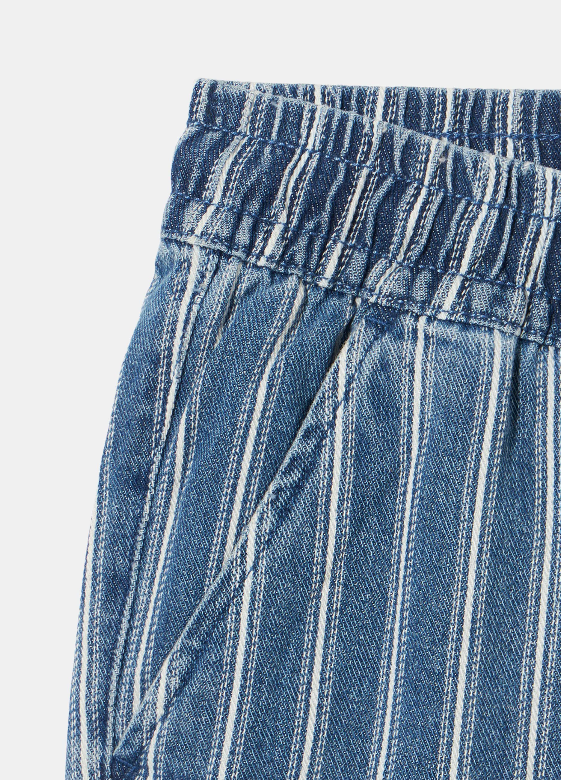 Shorts in denim leggero ragazzo