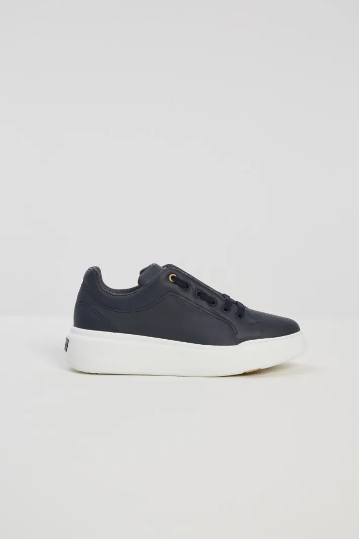 Sneakers in vera pelle