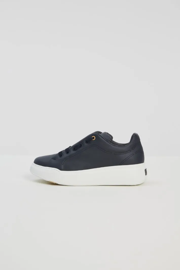 Sneakers in vera pelle