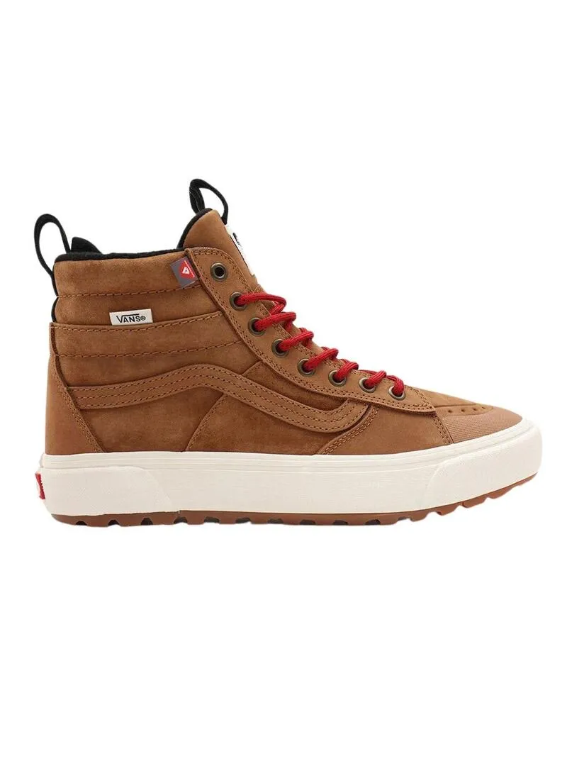 Sneakers Vans UA Sk8 Hi Marrone per Uomo