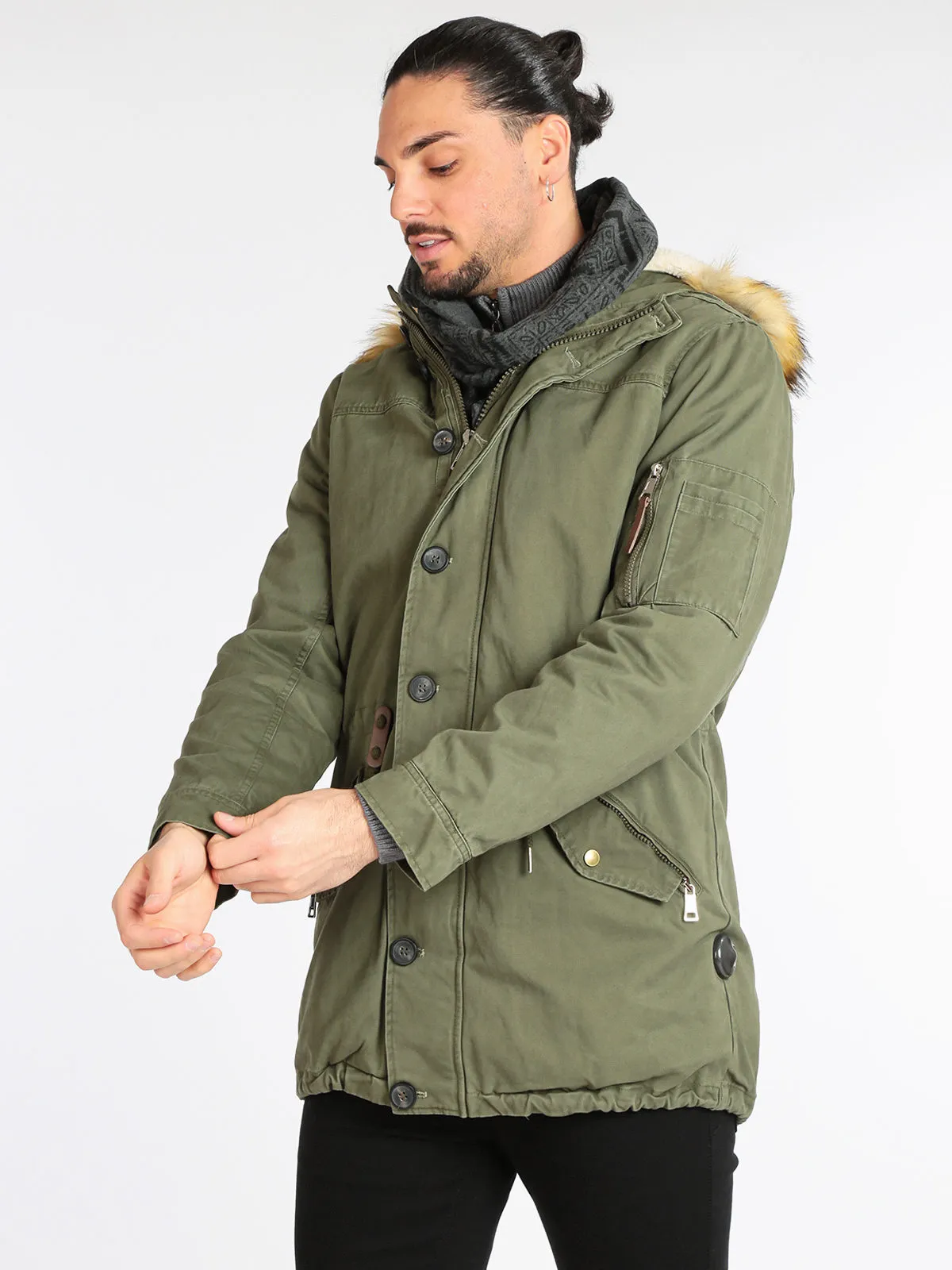Solada Parka amovible avec capuche et fourrure