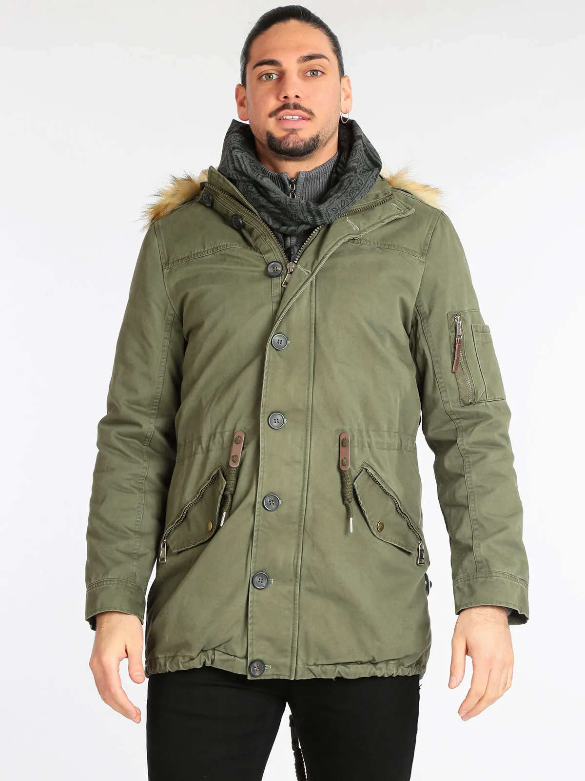 Solada Parka amovible avec capuche et fourrure