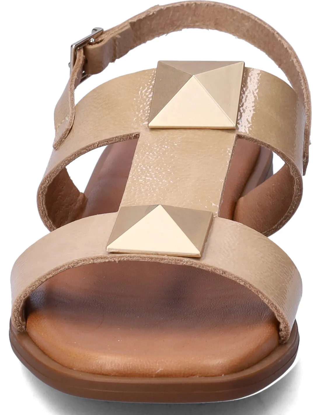 Sparwoman sandalo basso camel