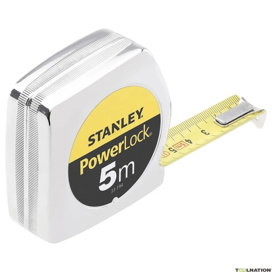 Stanley 1-33-194 Metro a nastro Powerlock 5m - 19mm