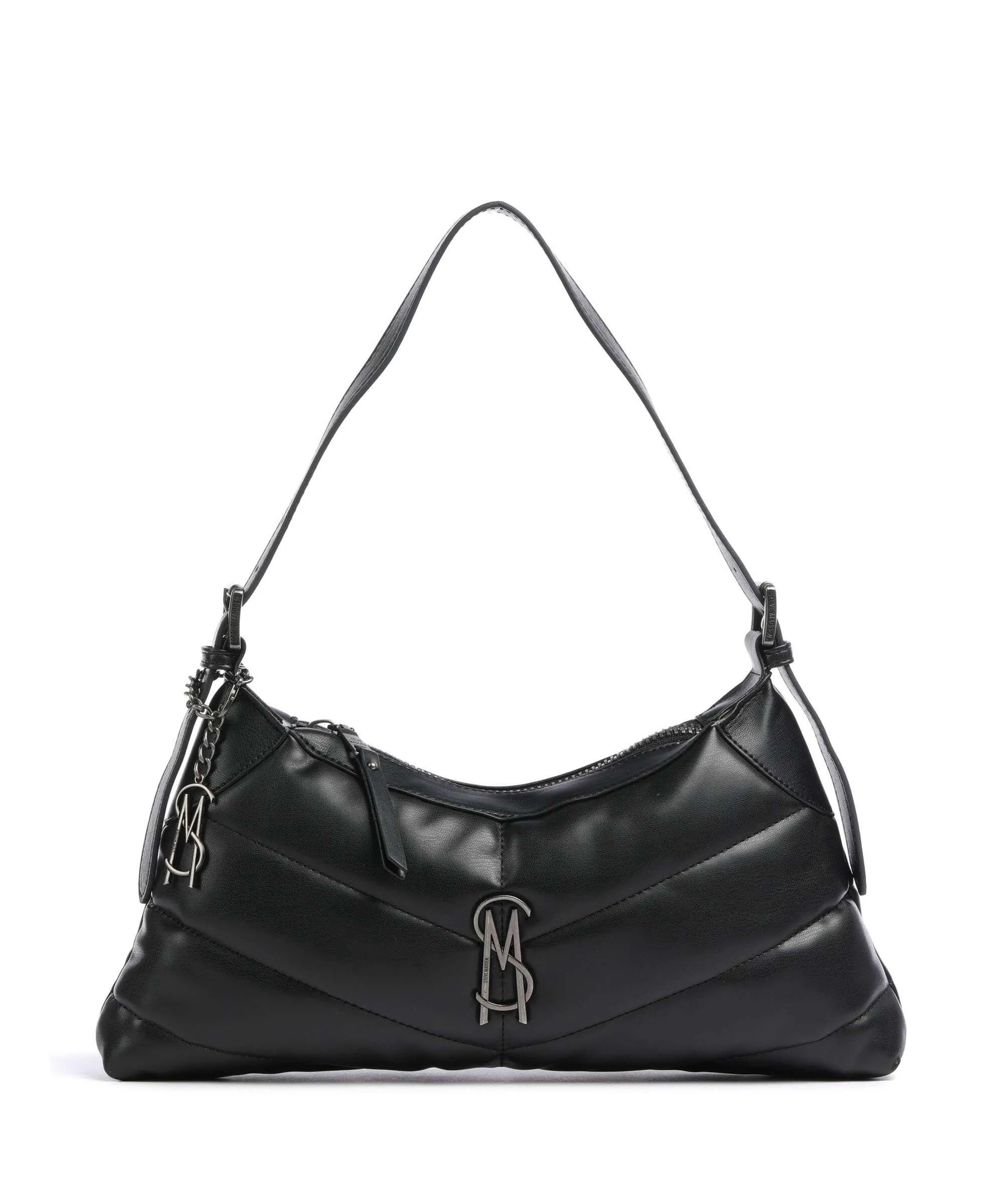  Steve Madden BGAL Borsa a spalla pelle sintetica nero  
