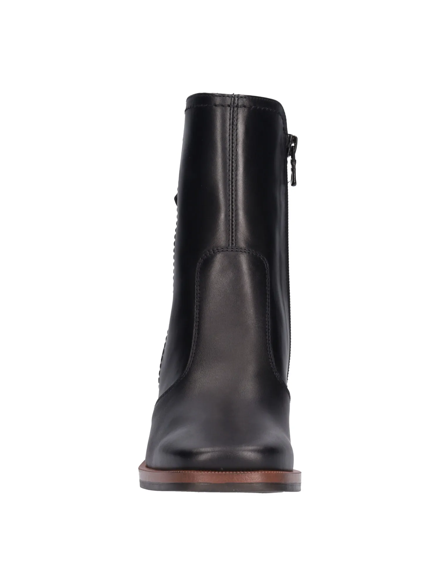 Stivaletto tacco basso Nero Giardini da donna nero