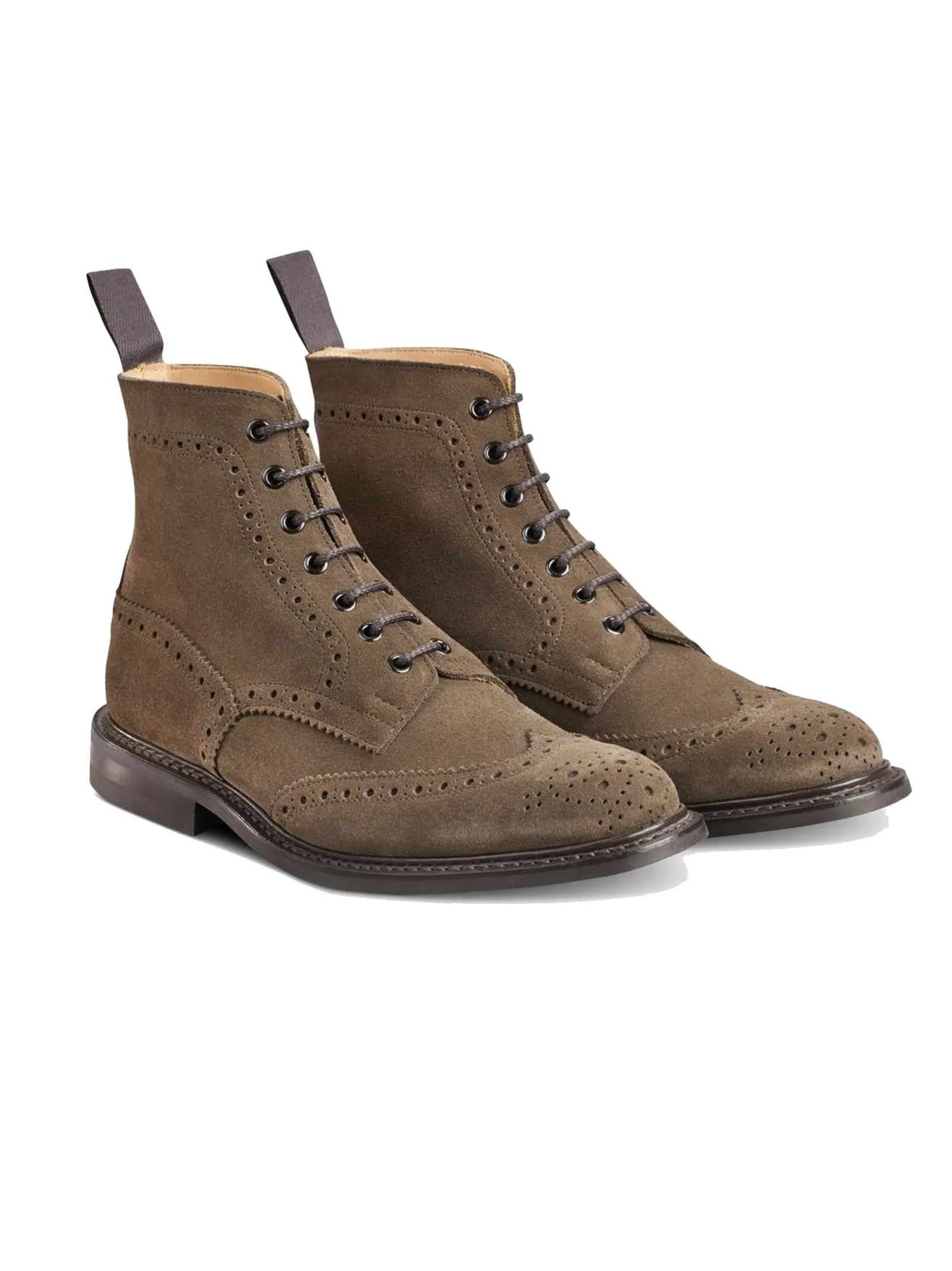 STOW STIVALI PELLE SCAMOSCIATA TRICKER'S  UOMO 563477