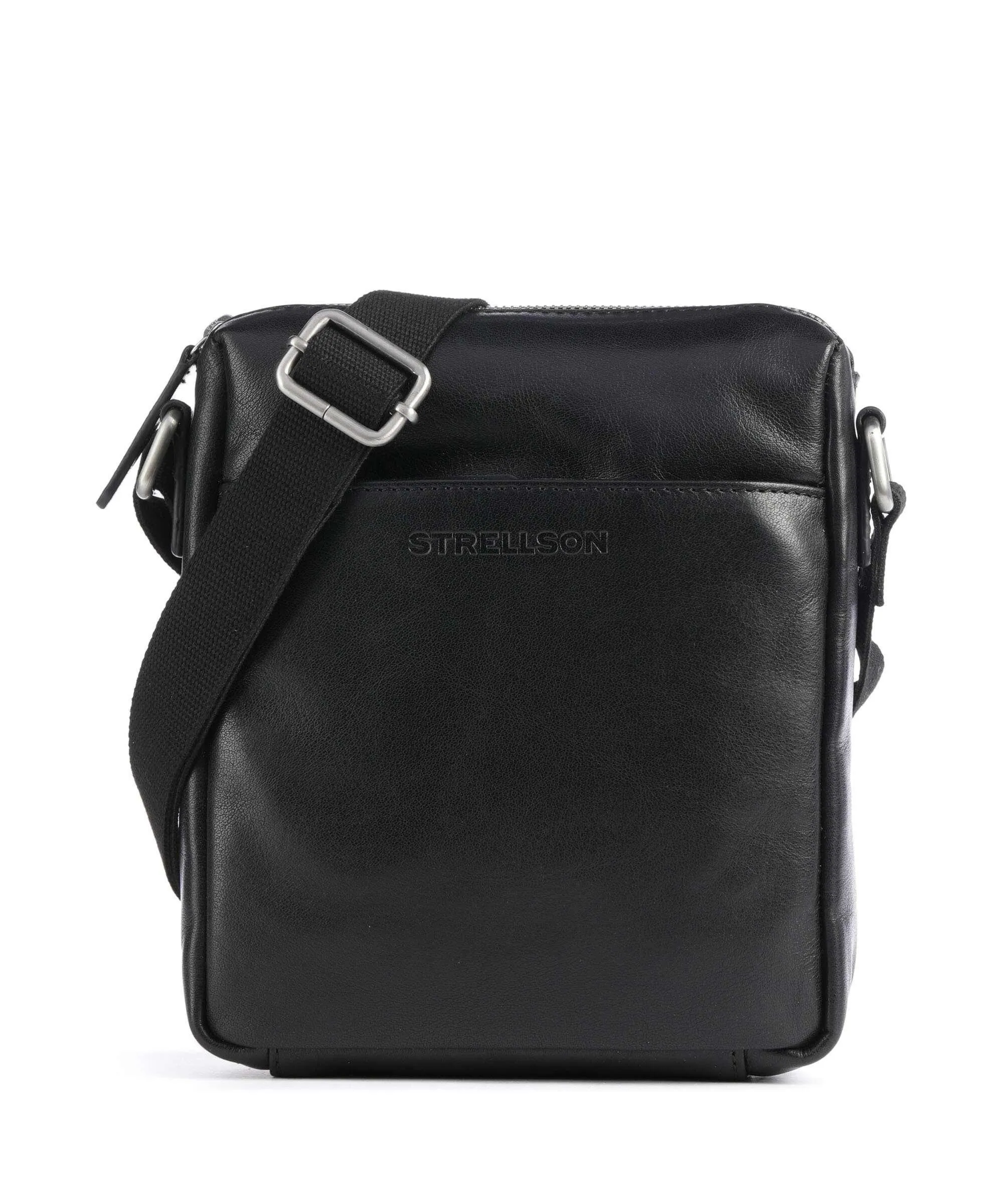  Strellson Kenley Olbin Borsa a tracolla pelle di bufalo nero  