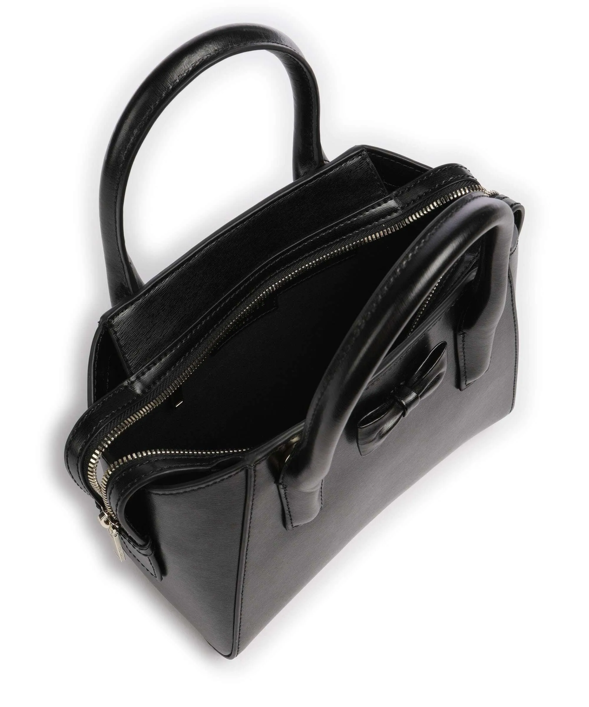  Ted Baker Baelini Borsa a mano pelle a grana fine nero  