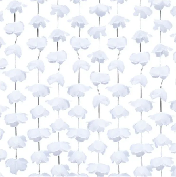 Tenda a fiori rosa bianca 1,8 x 2m