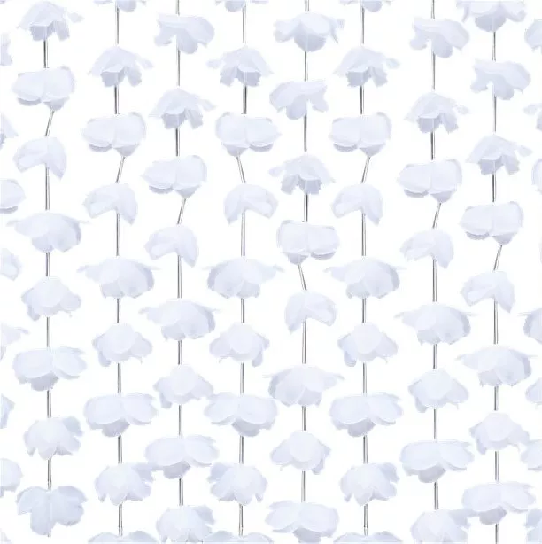 Tenda a fiori rosa bianca 1,8 x 2m